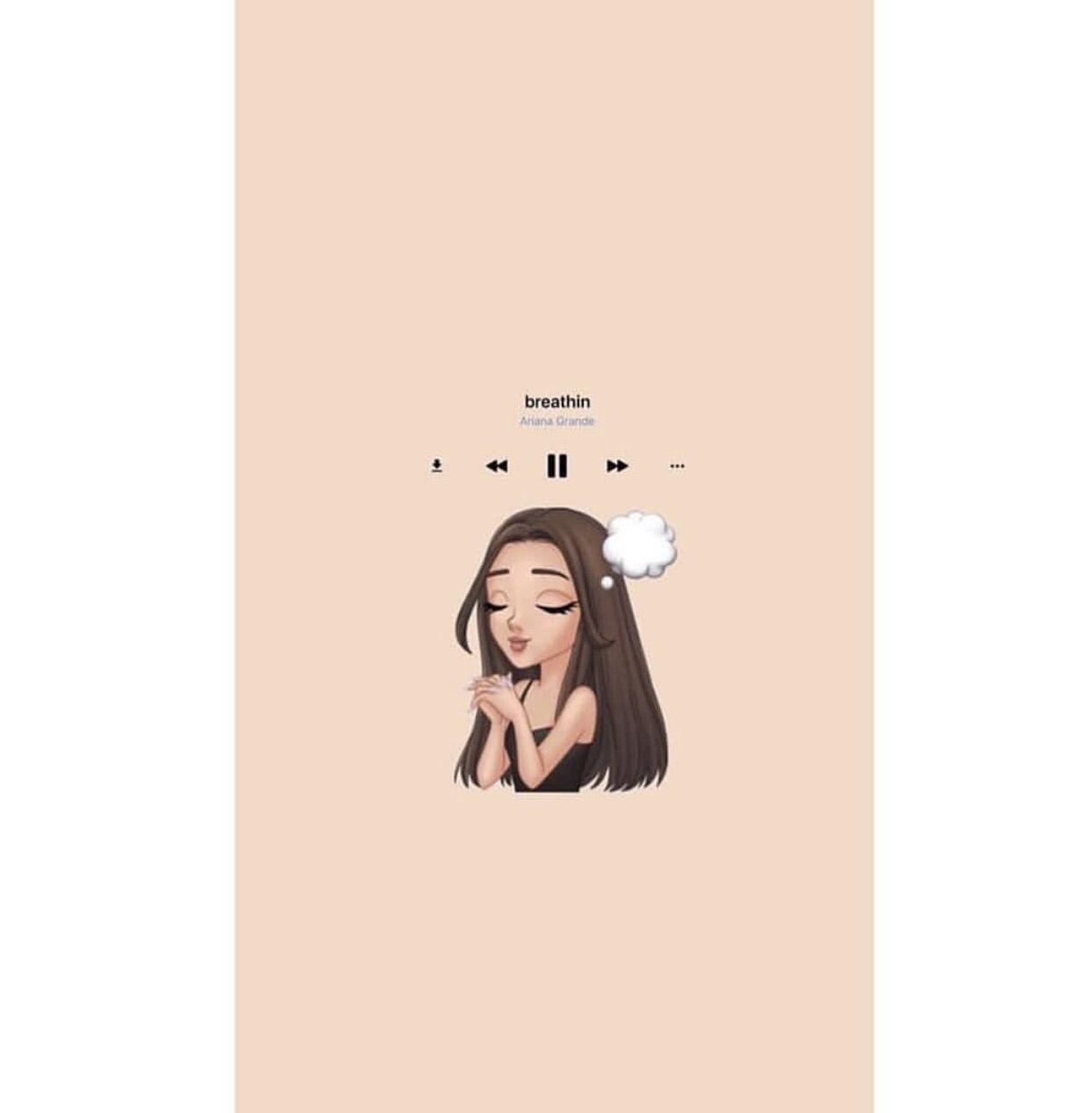 1242x1266 Aesthetic Brown Hair Girl Wallpaper