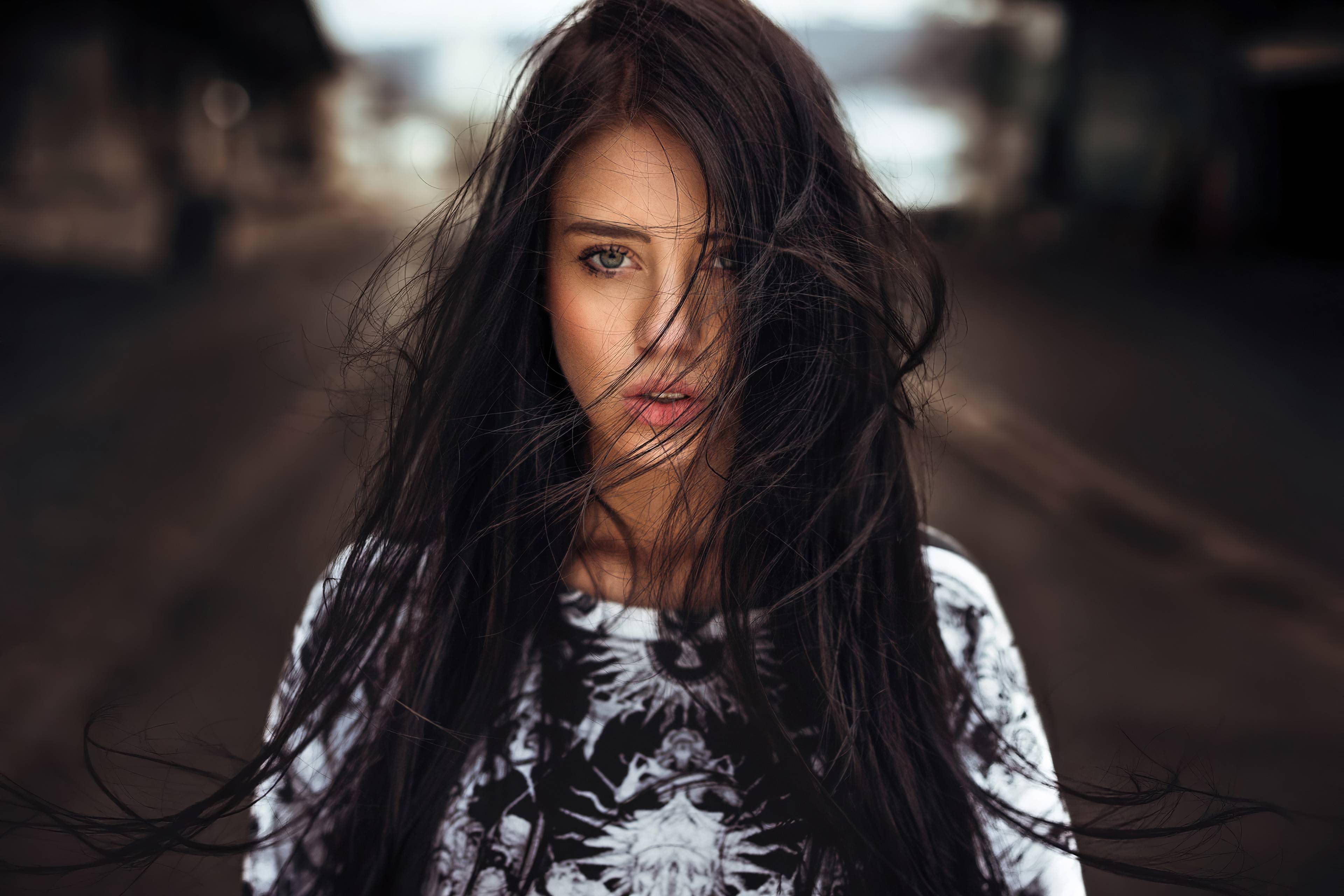 3840x2560 Girl Face In Hair 4k, HD Girls, 4k