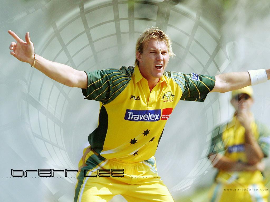 1024x768 Brett Lee Wallpaper