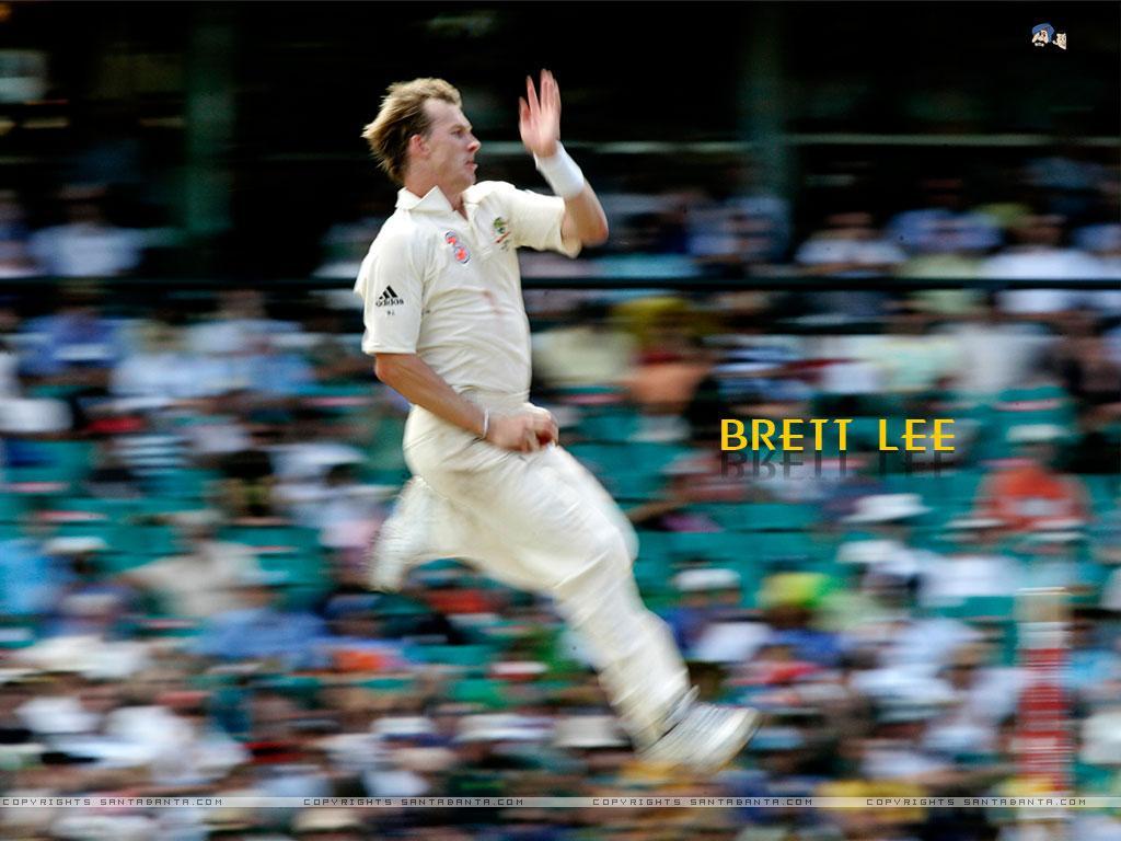 1024x768 Brett Lee Wallpaper