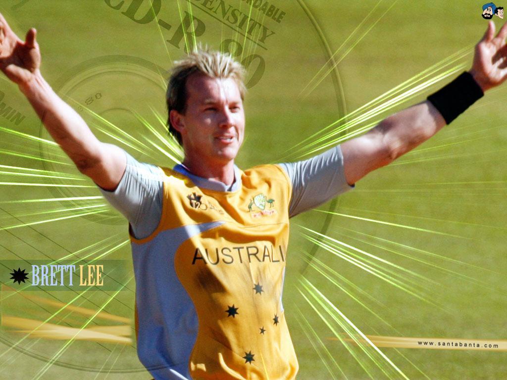 1024x768 Brett Lee Wallpaper