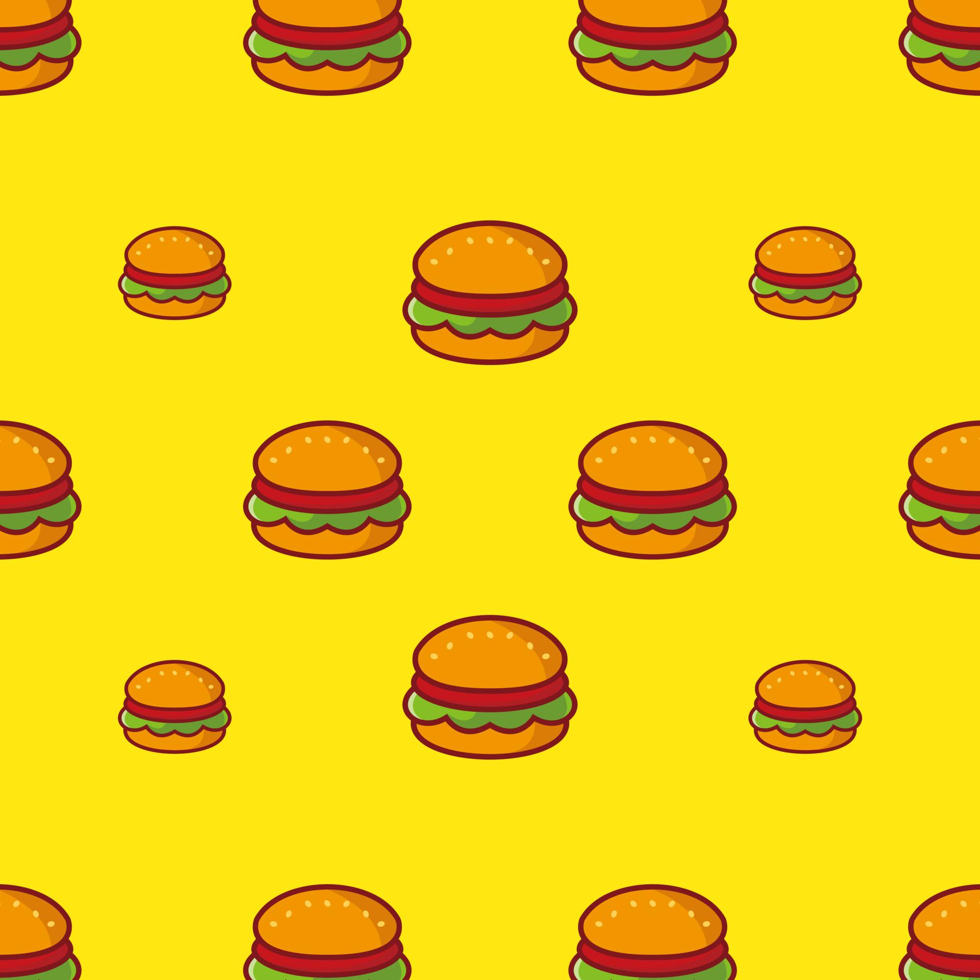 Cartoon Hamburger Wallpapers - Top Free Cartoon Hamburger Backgrounds