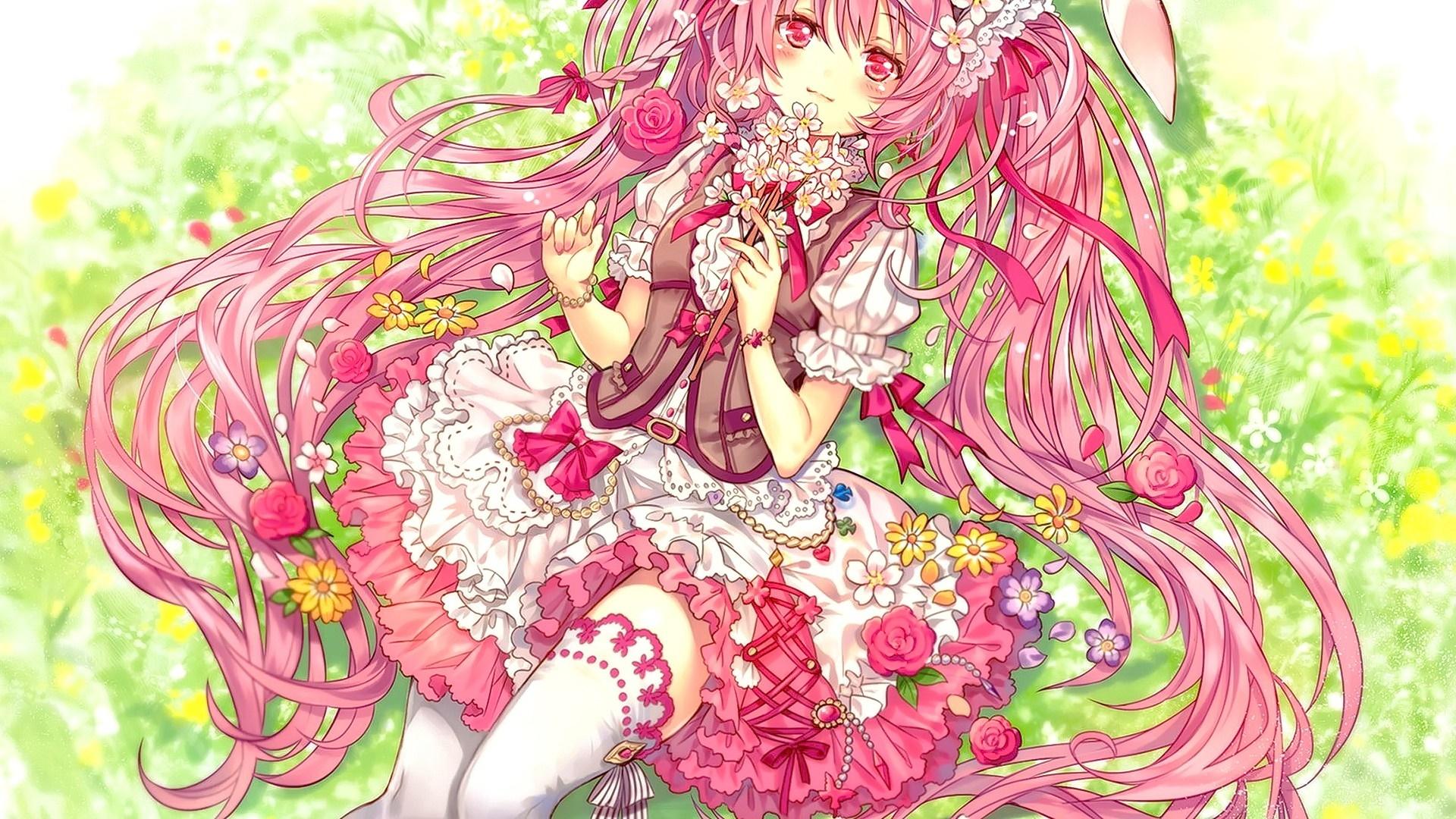 1920x1080 Sakura Miku 1080P, 2k, 4k HD wallpaper, background free download