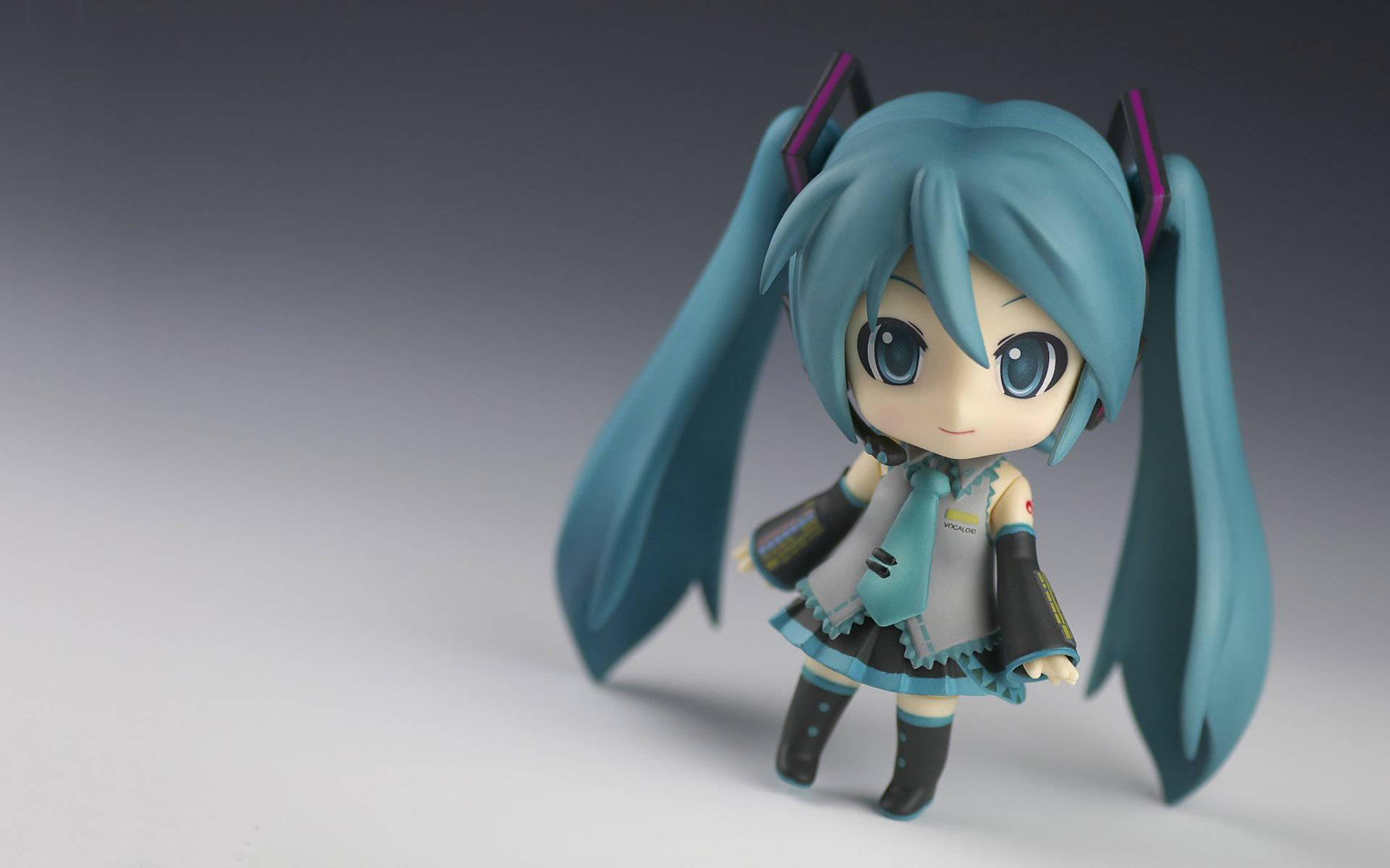 1920x1200 Download Chibi Miku Hatsune Figure Wallpaper