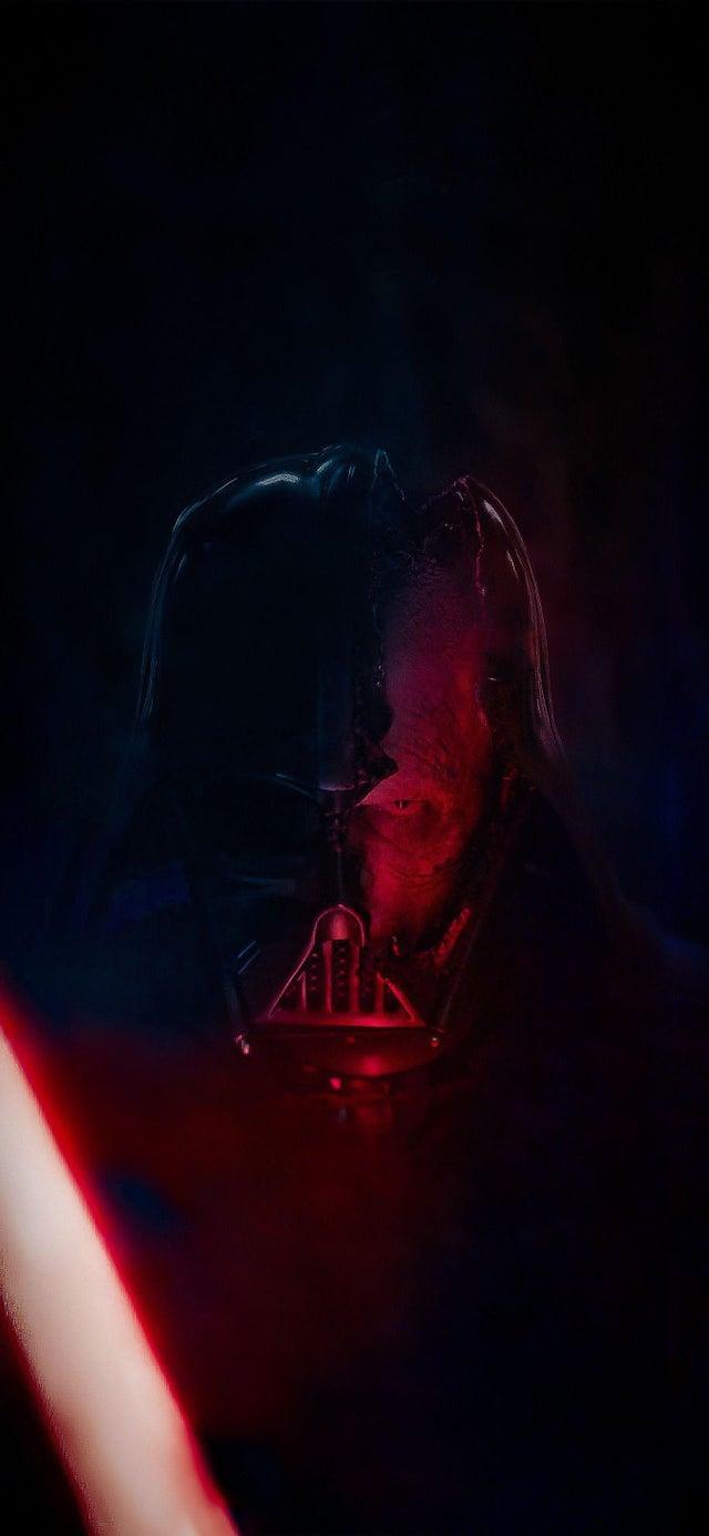 640x1386 Darth Vader / Anakin wallpaper