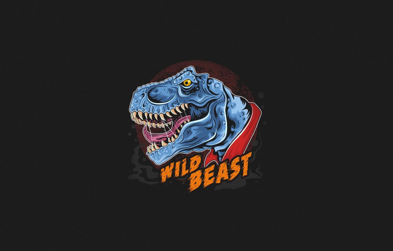 1332x850 Wallpaper Minimalism, Style, Head, Mouth, Background, Face, Dinosaur, Art, Art, Raptor, Style, Dinosaur, Background, Minimalism, Character, Character image for desktop, section минимализм