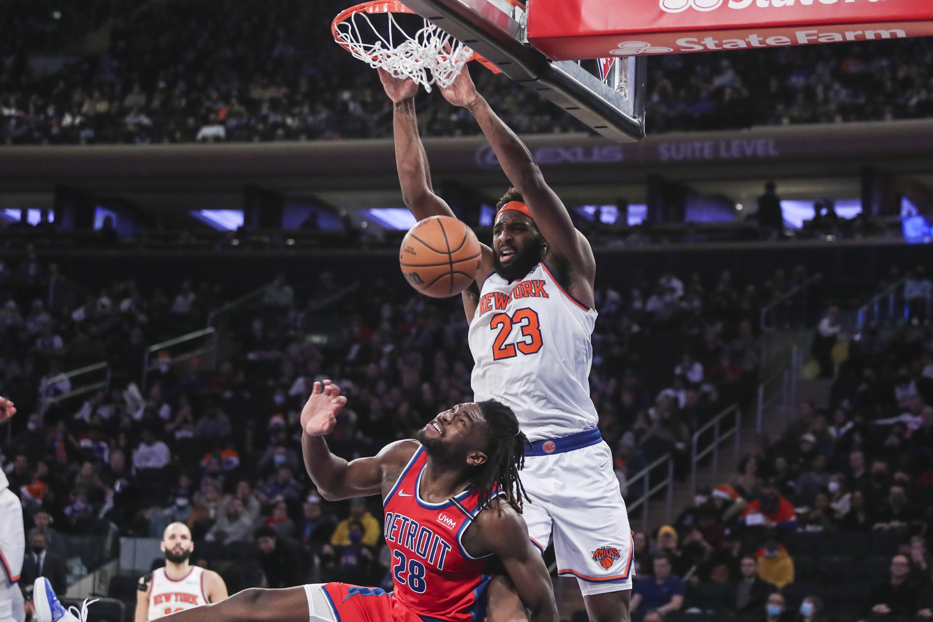 3200x2133 Is Knicks' Mitchell Robinson the Plan B for Detroit Pistons at center?
