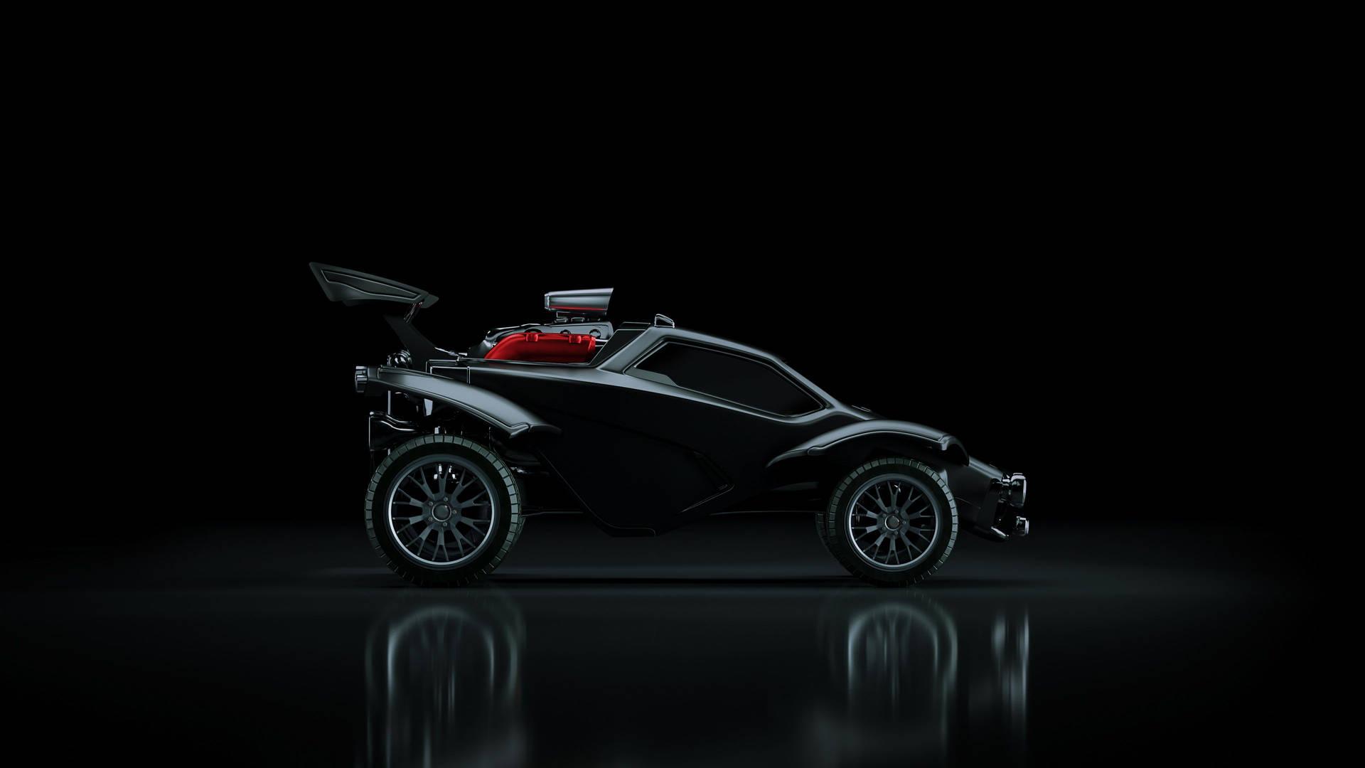 1920x1080 Download HD Black Rocket League Power Car Wallpaper