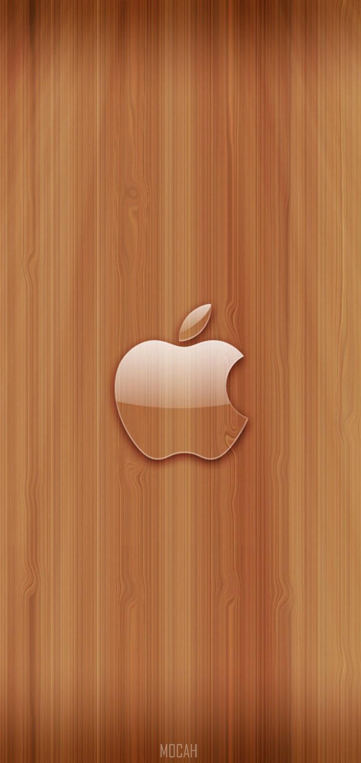 720x1520 Apple, Wood, Logo, Plywood, Graphics, Apple iPhone 11 wallpaper HD download, 828x1792 Gallery HD Wallpaper