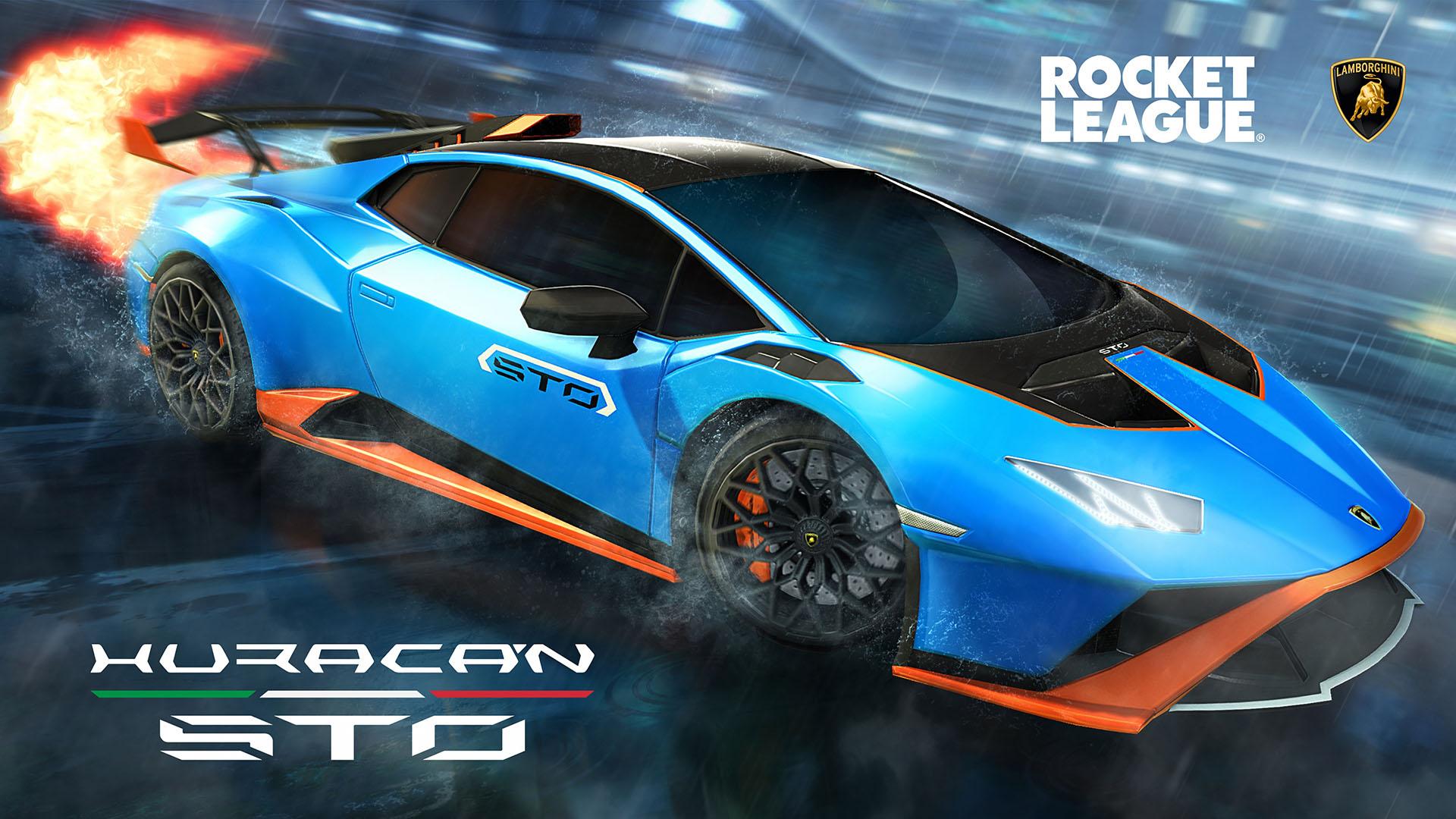 1920x1080 Lamborghini in the Rocket League game
