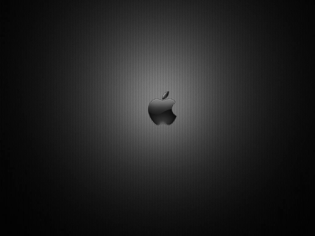 1024x768 Wallpaper 4k Dark Apple Logo Wallpaper