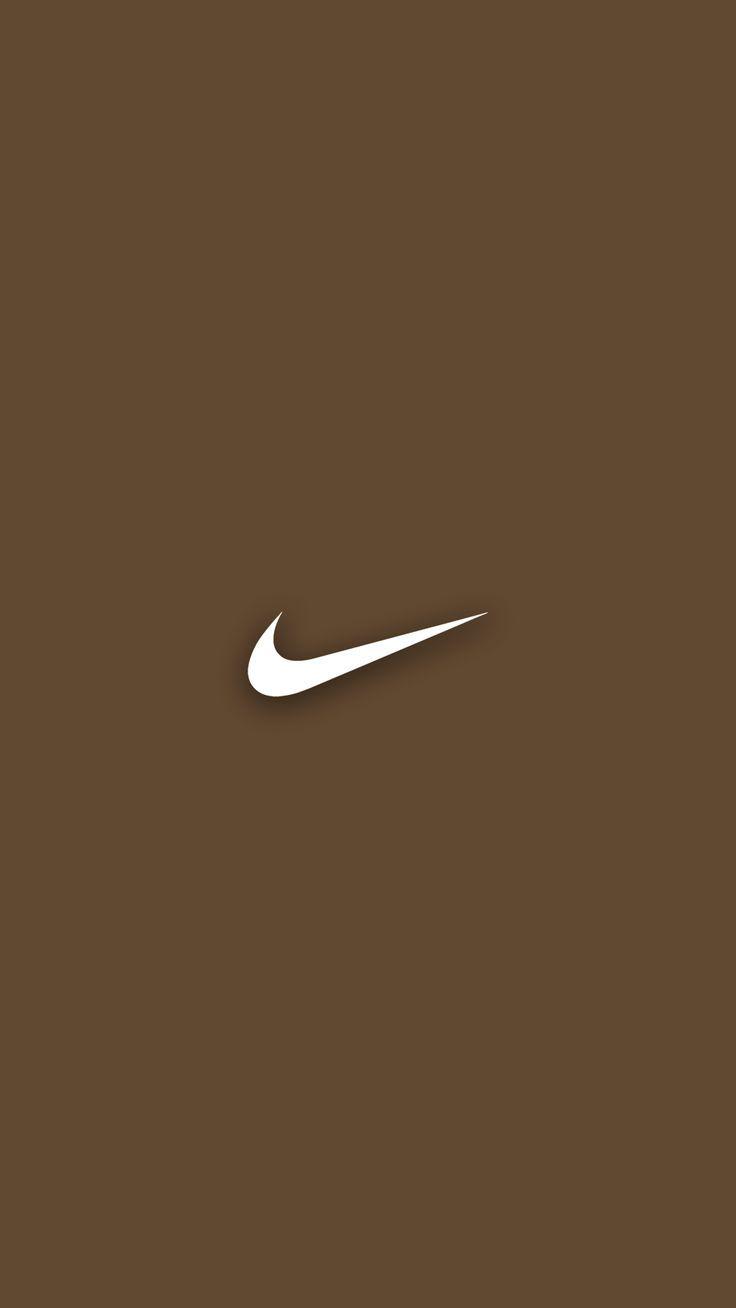 736x1308 Brown Nike Wallpaper. Коричневые обои, Обои в стиле nike, Винтажные марки