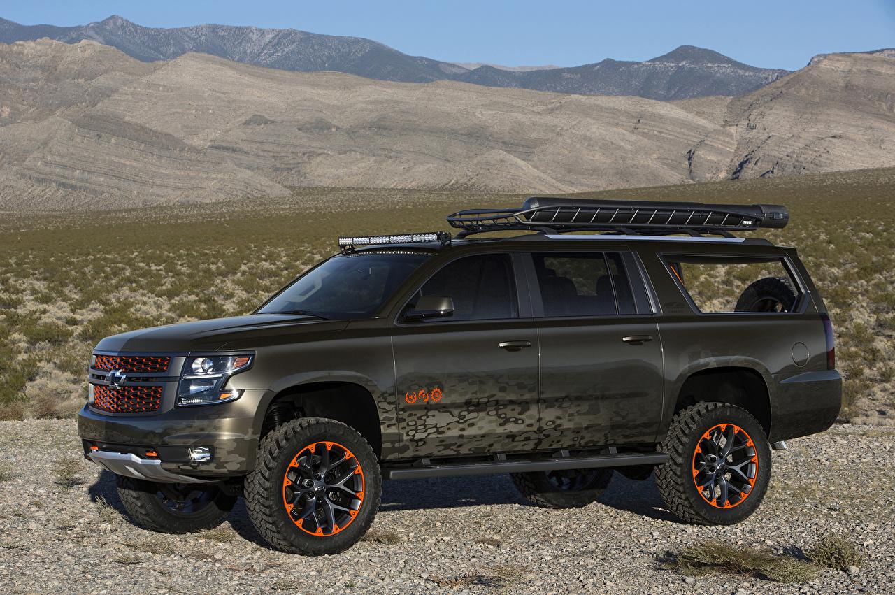 1280x851 Desktop Wallpaper Chevrolet 2017 Luke Bryan Suburban Concept Black