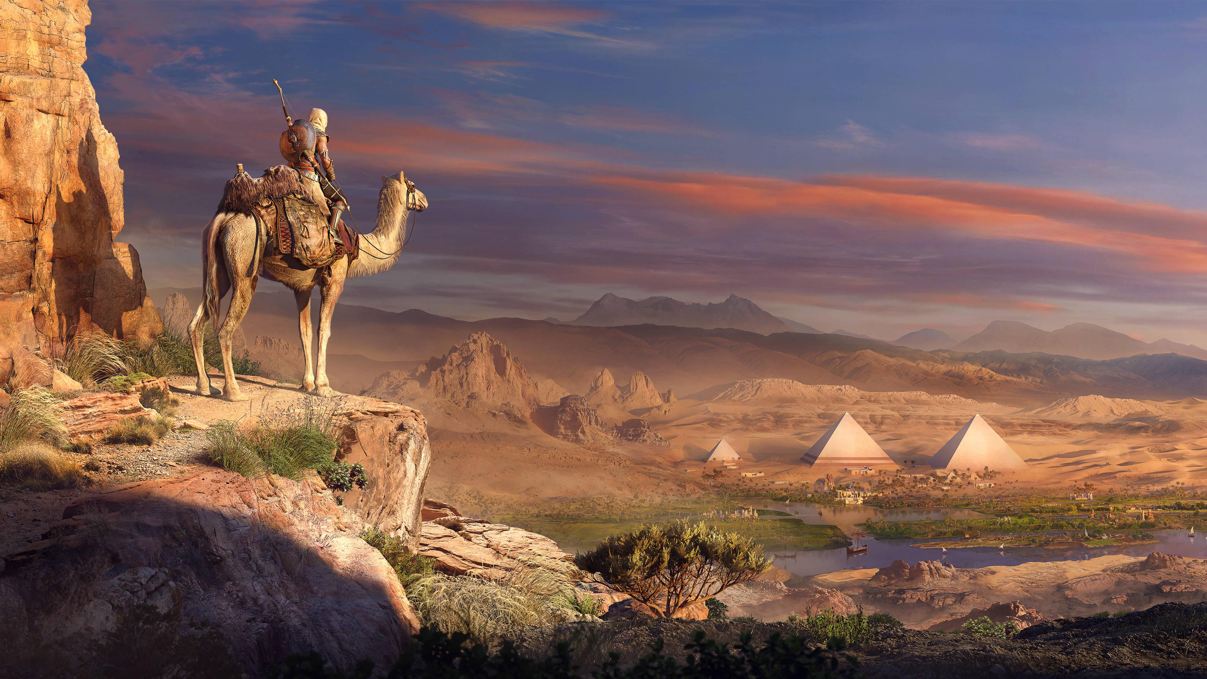 3840x2160 Download Assassins' Creed Origins Egypt Wallpaper