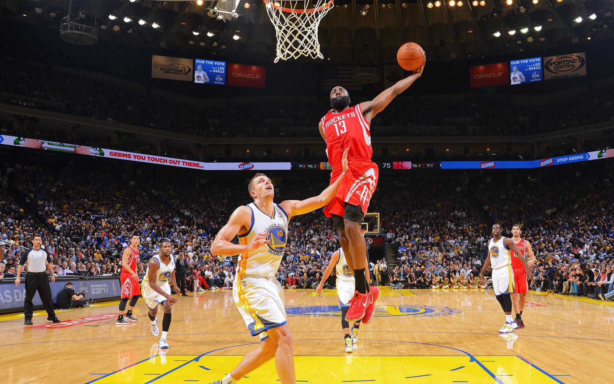 2048x1280 James Harden's Best Dunks