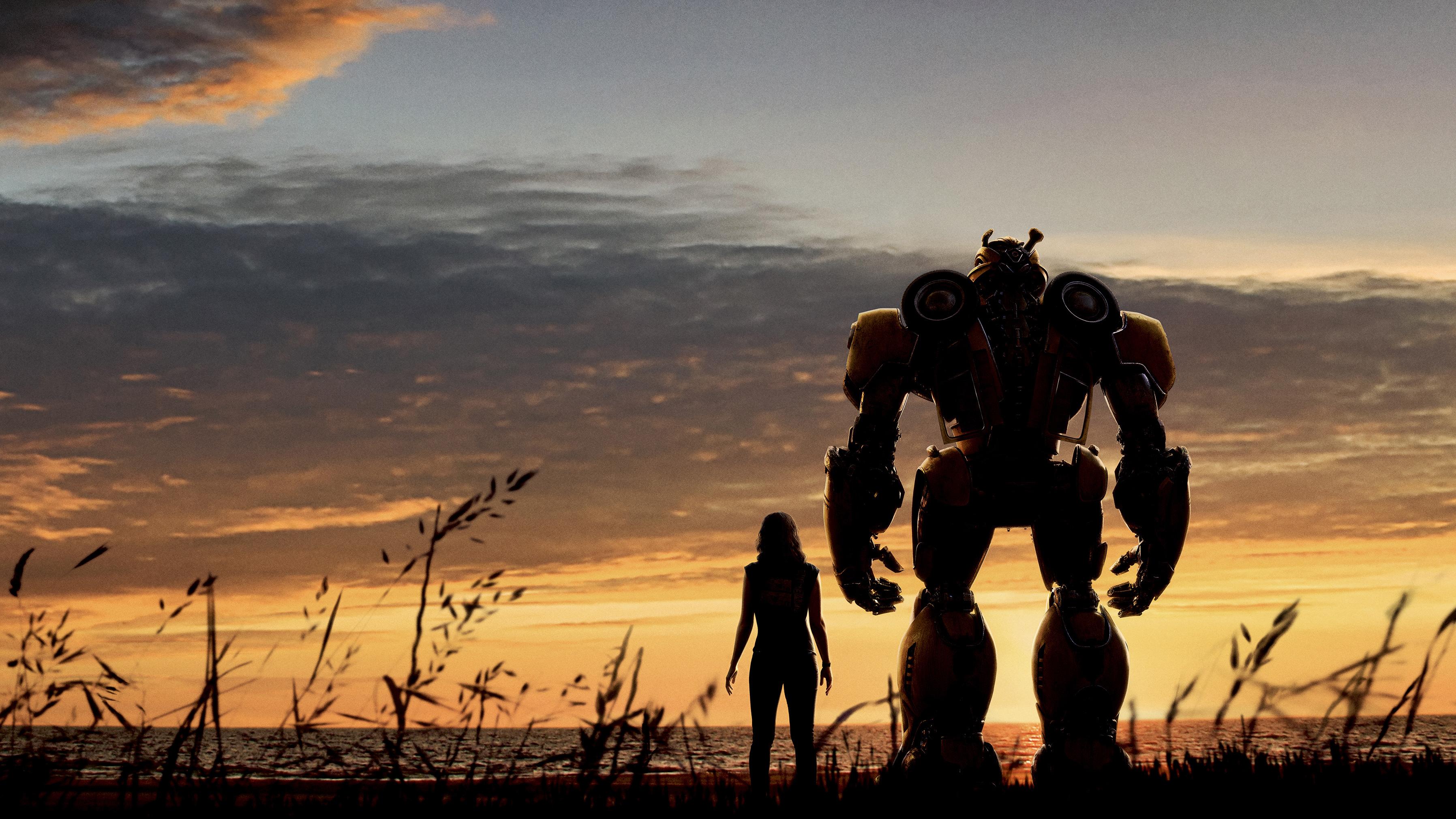 3592x2020 Bumblebee Movie Poster Of Hailee Steinfeld As Charlie Watson 2018