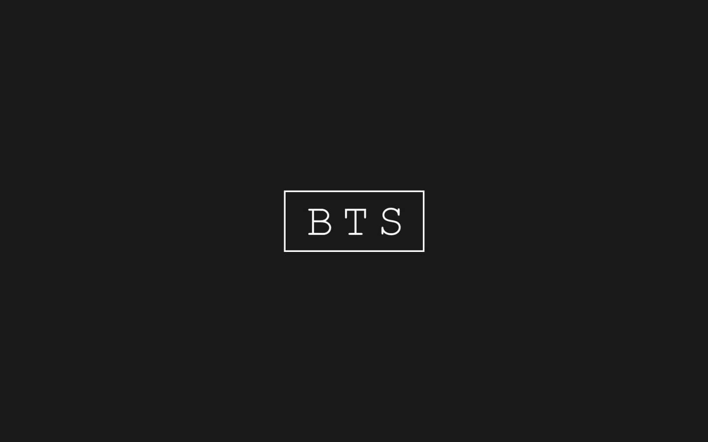 1440x900 Download Bts Minimalist Logo Laptop Wallpaper