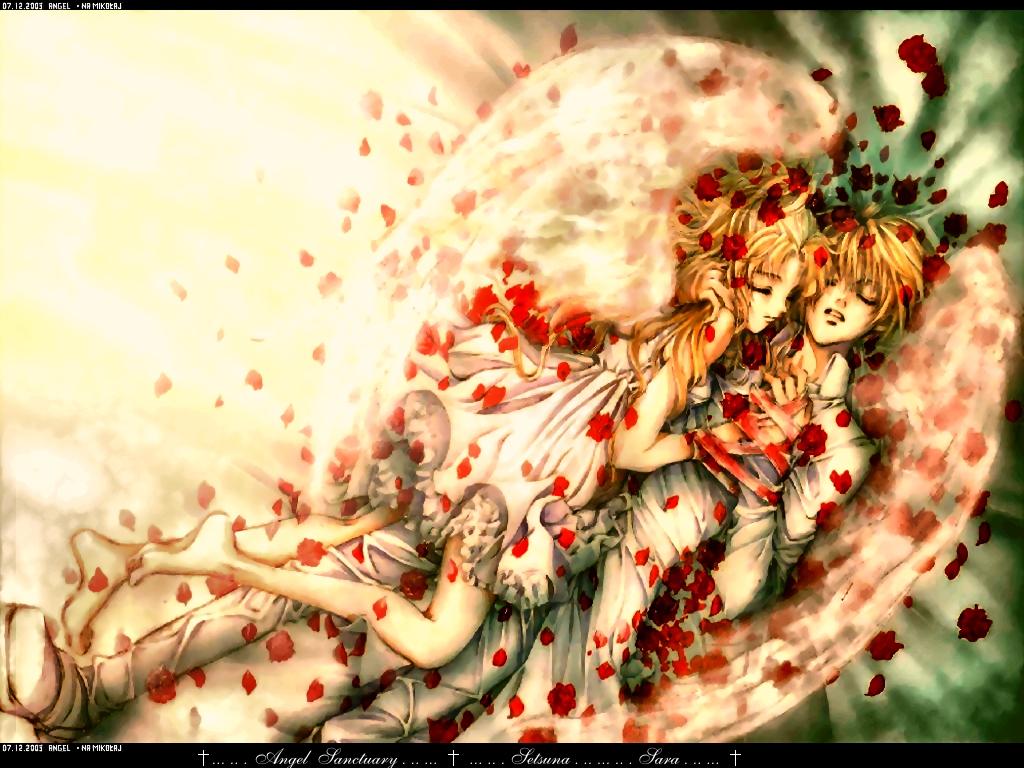 1024x768 angel sanctuary. konachan.com.com Anime Wallpaper