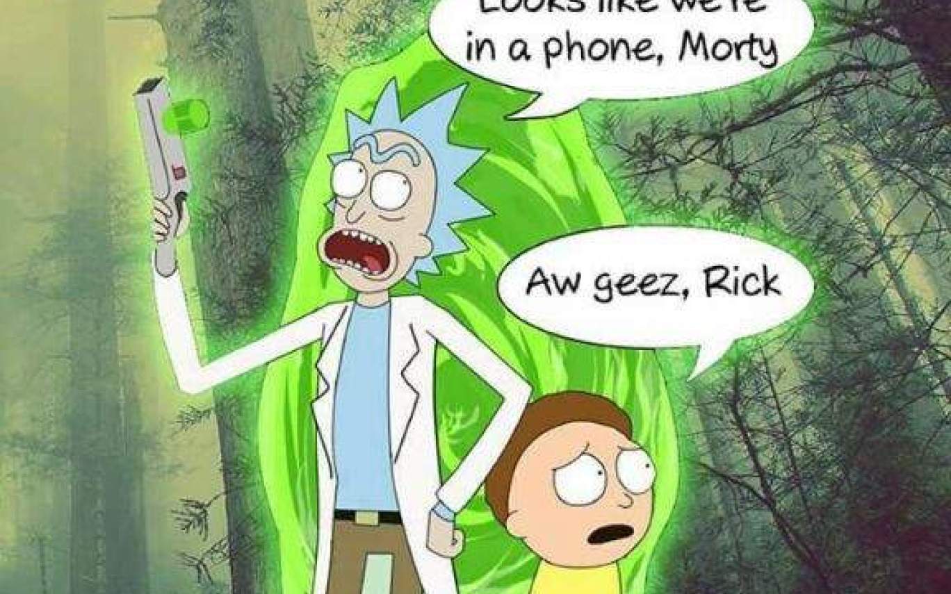 Rick and Morty, morty, rick, trippy, HD phone wallpaper