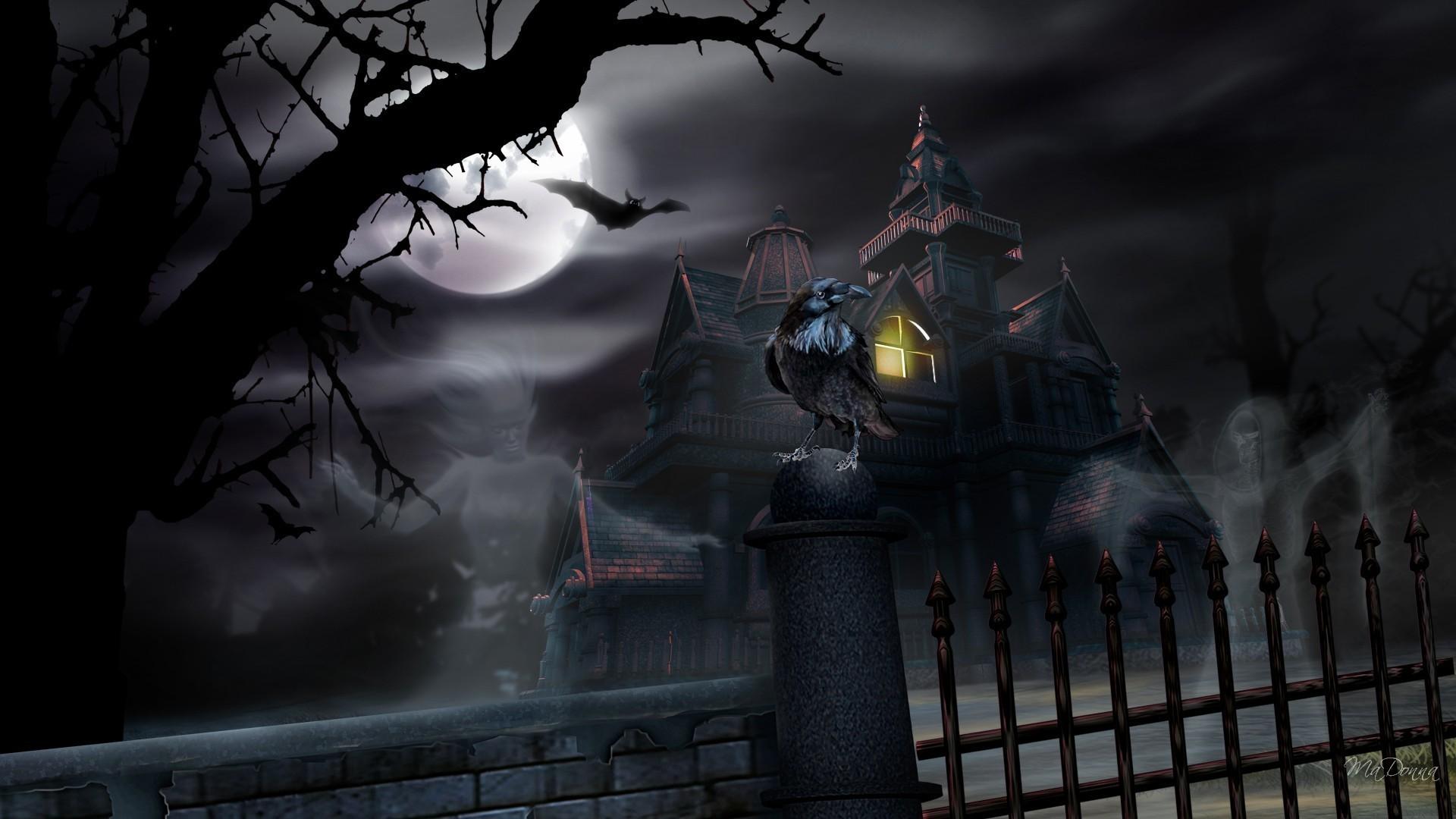 1920x1080 Scary Halloween Wallpaper