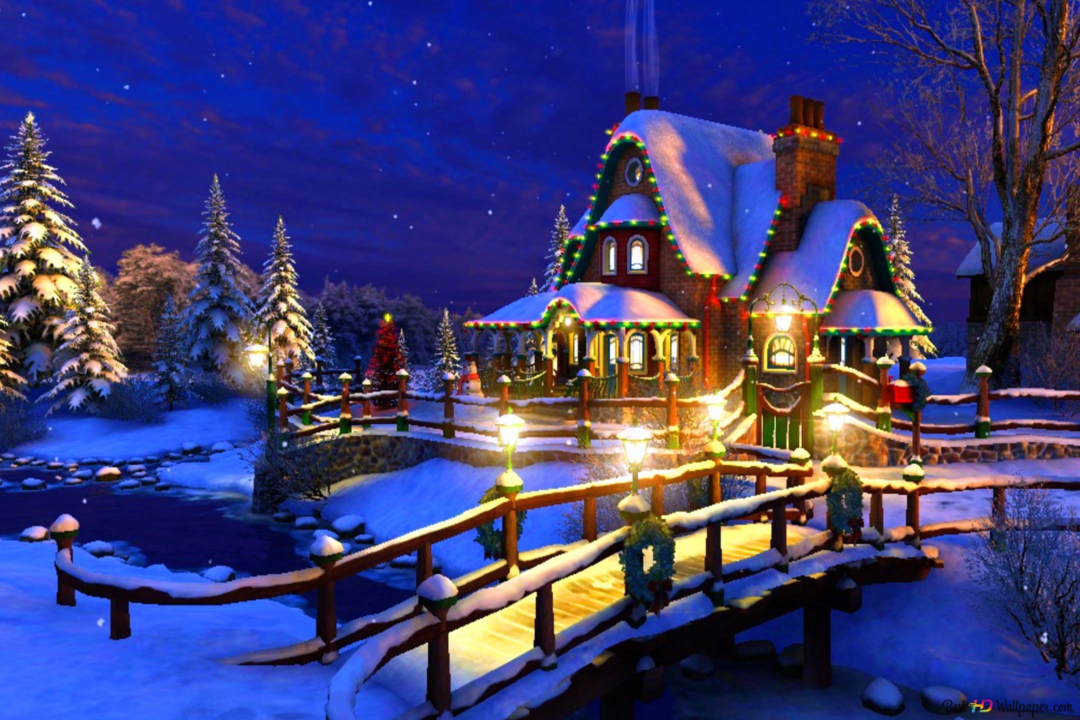 House Christmas Wallpapers - Top Free House Christmas Backgrounds ...