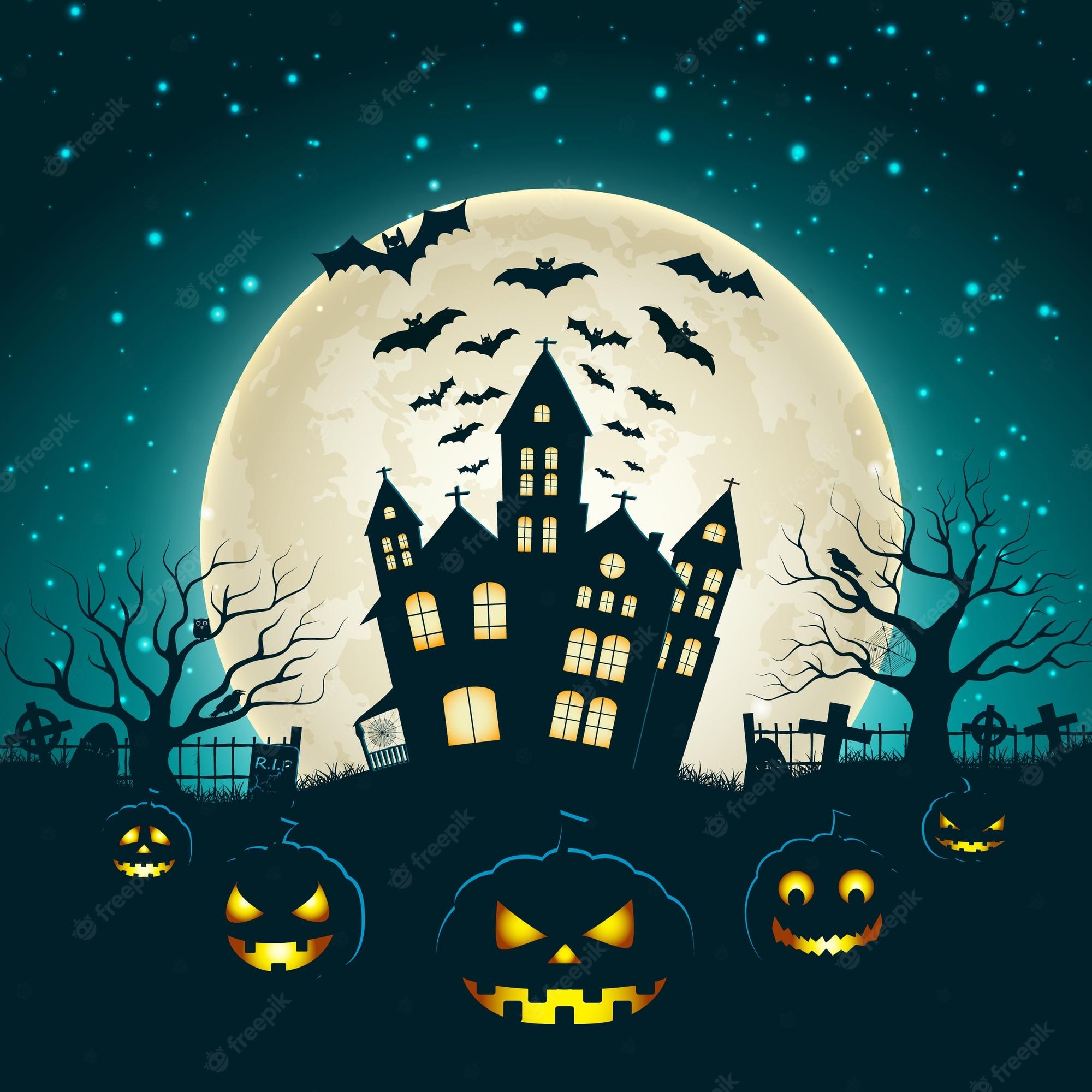 2000x2000 Halloween Night Image