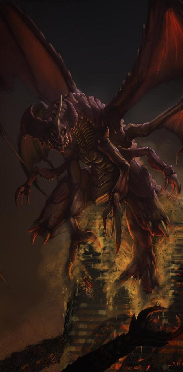 630x1280 Destoroyah wallpaper