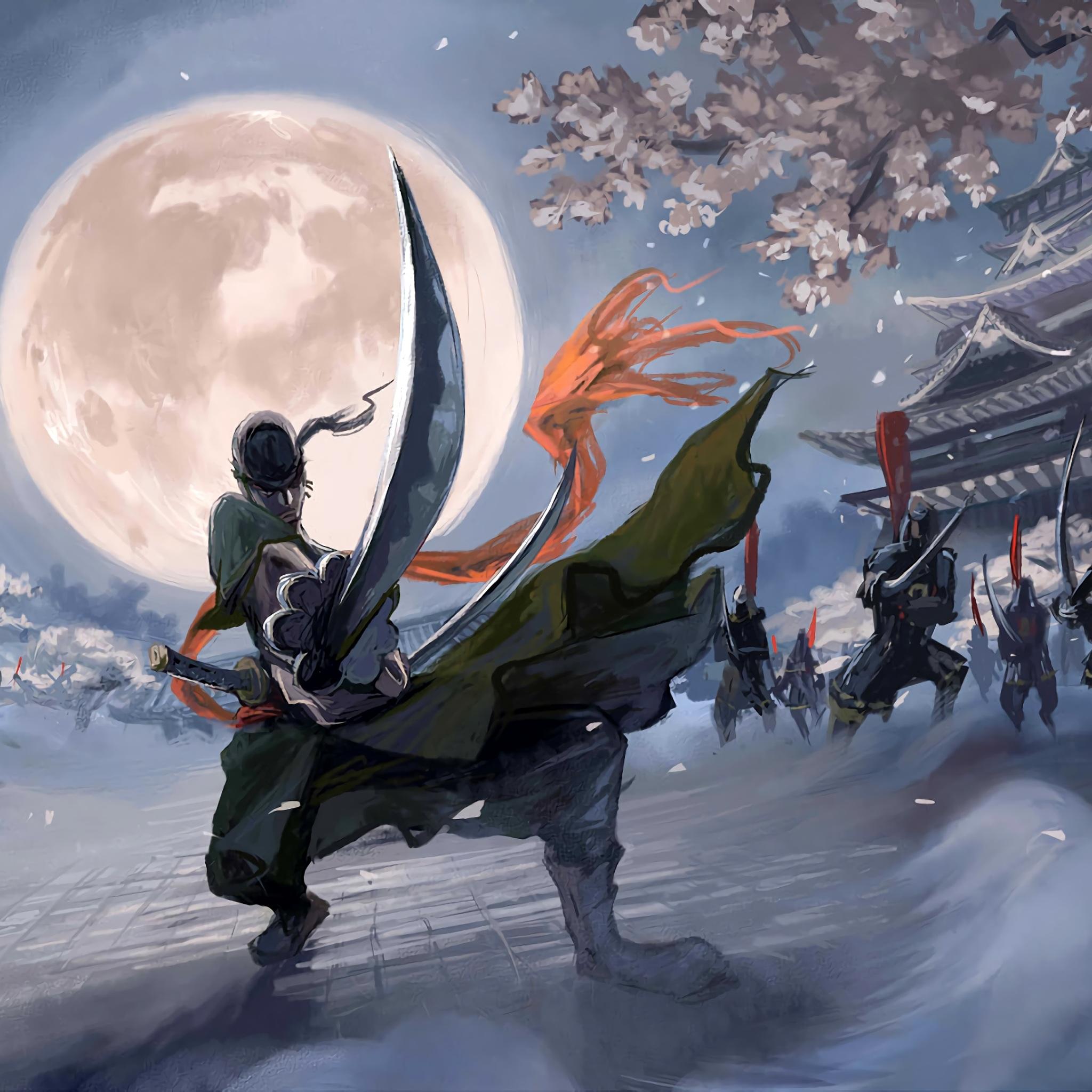 2048x2048 Wallpaper 4k Zoro Roronoa 4k Wallpaper