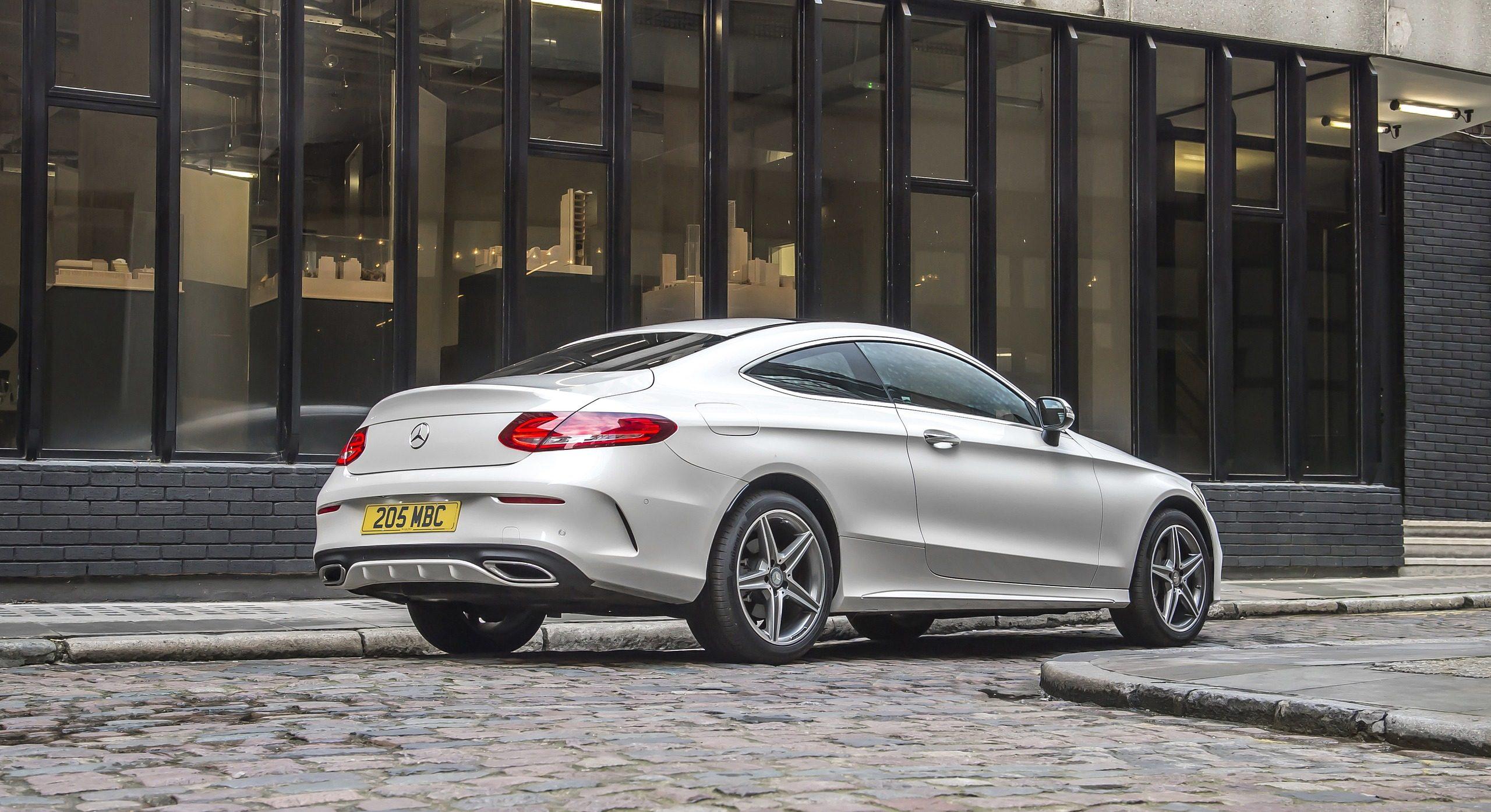 2560x1395 Mercedes Benz C Class Coupe Wallpaper
