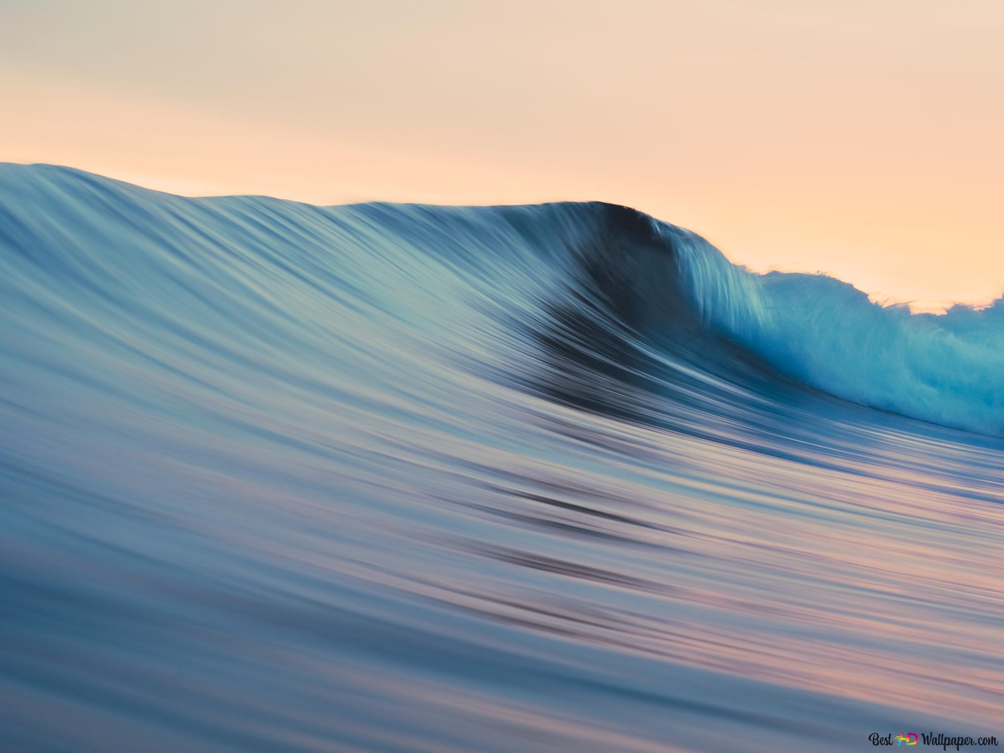 2048x1536 Nature Waves 4K wallpaper download