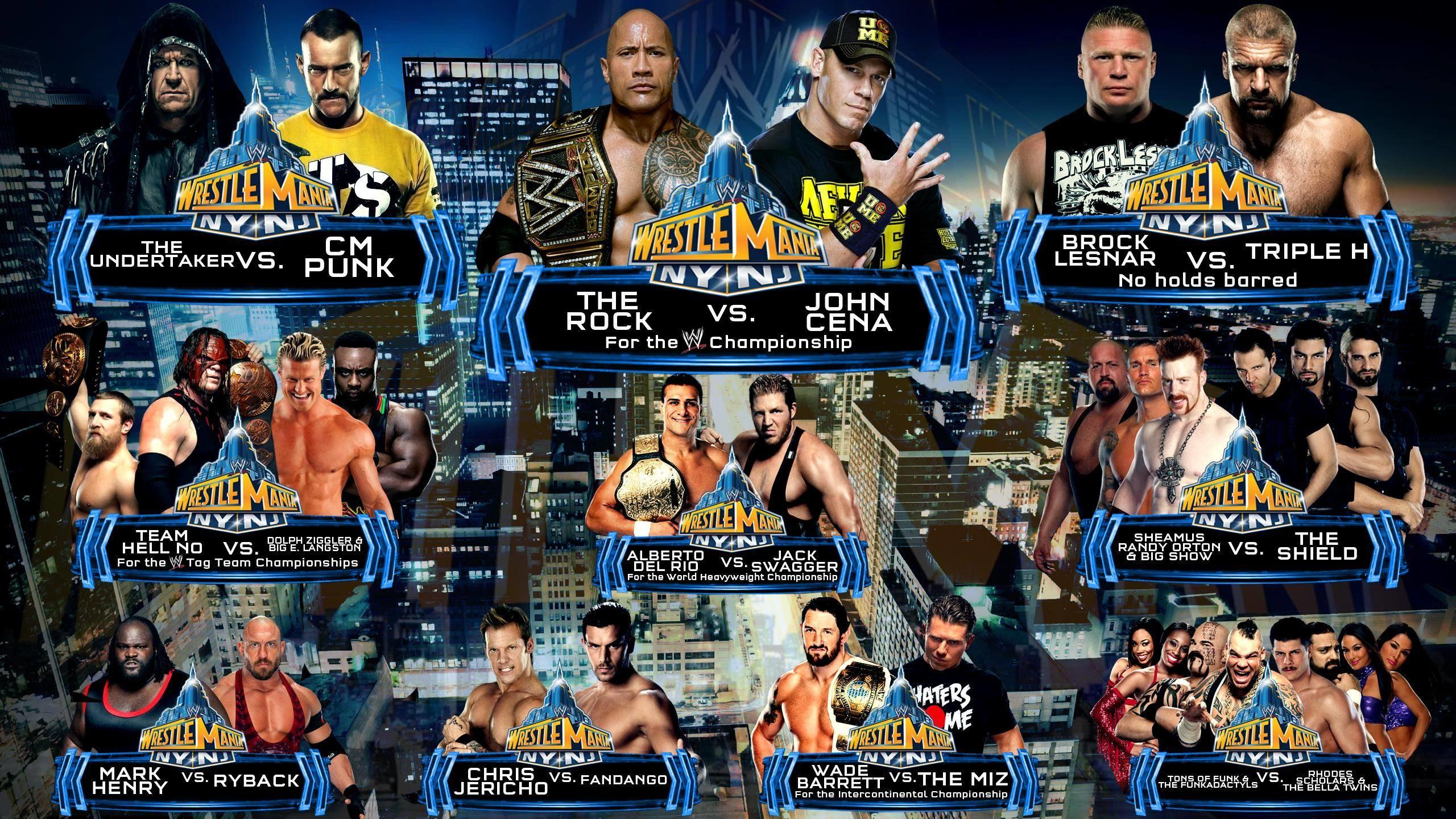 WrestleMania 29 Wallpapers - Top Free WrestleMania 29 Backgrounds ...