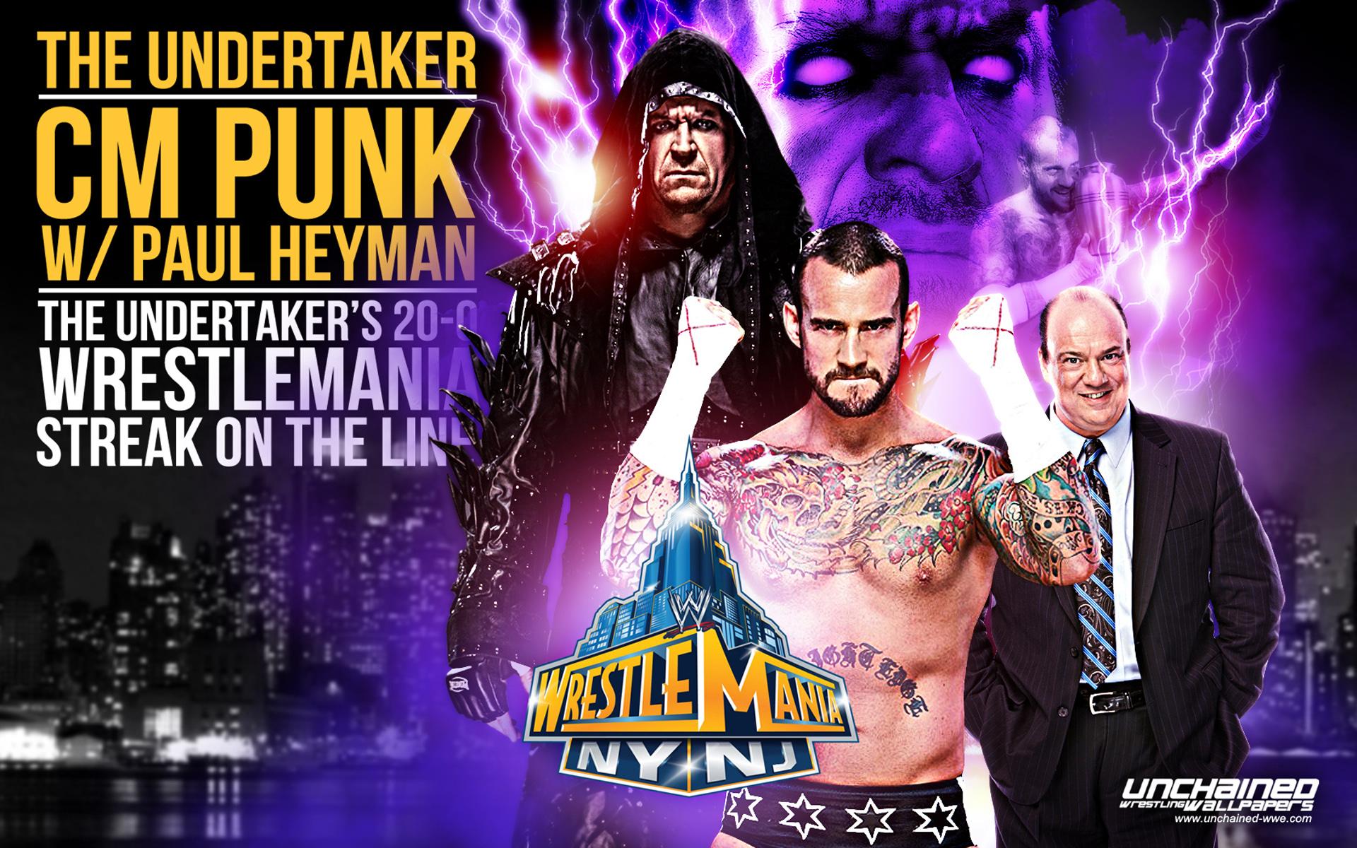 Wrestle mania. Андертейкер 86. Обои WWE WRESTLEMANIA. The Undertaker WRESTLEMANIA 29. WRESTLEMANIA 30 Paul Heyman Undertaker.