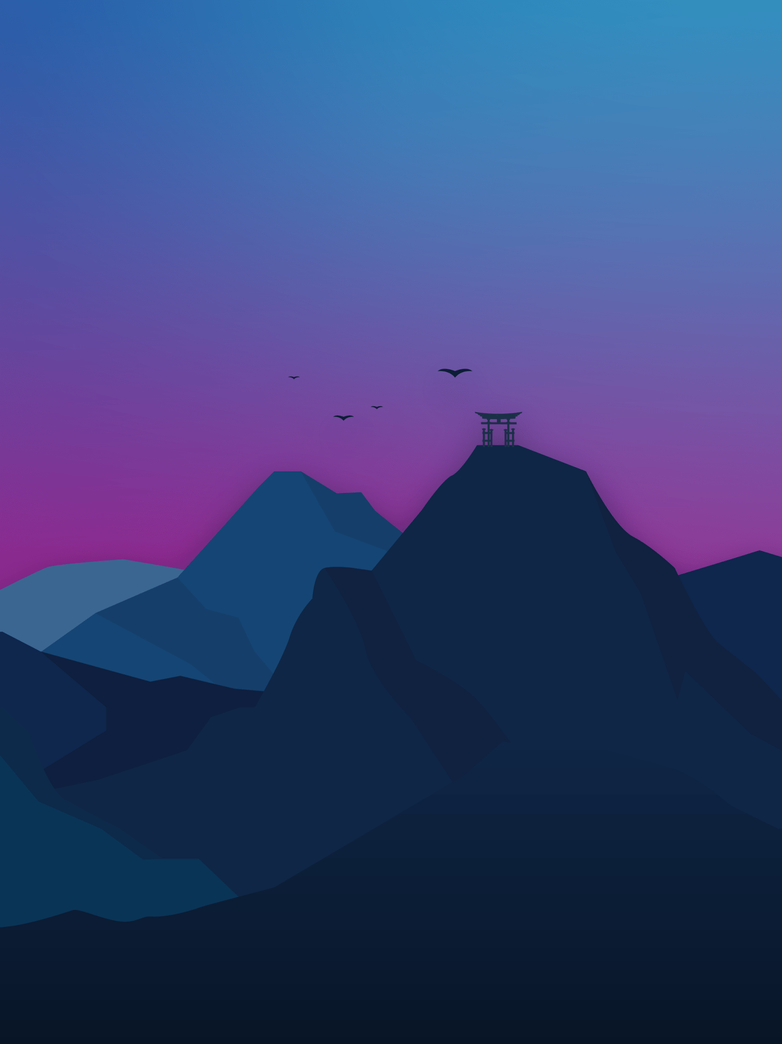 1535x2048 MINIMALIST IPAD WALLPAPERS