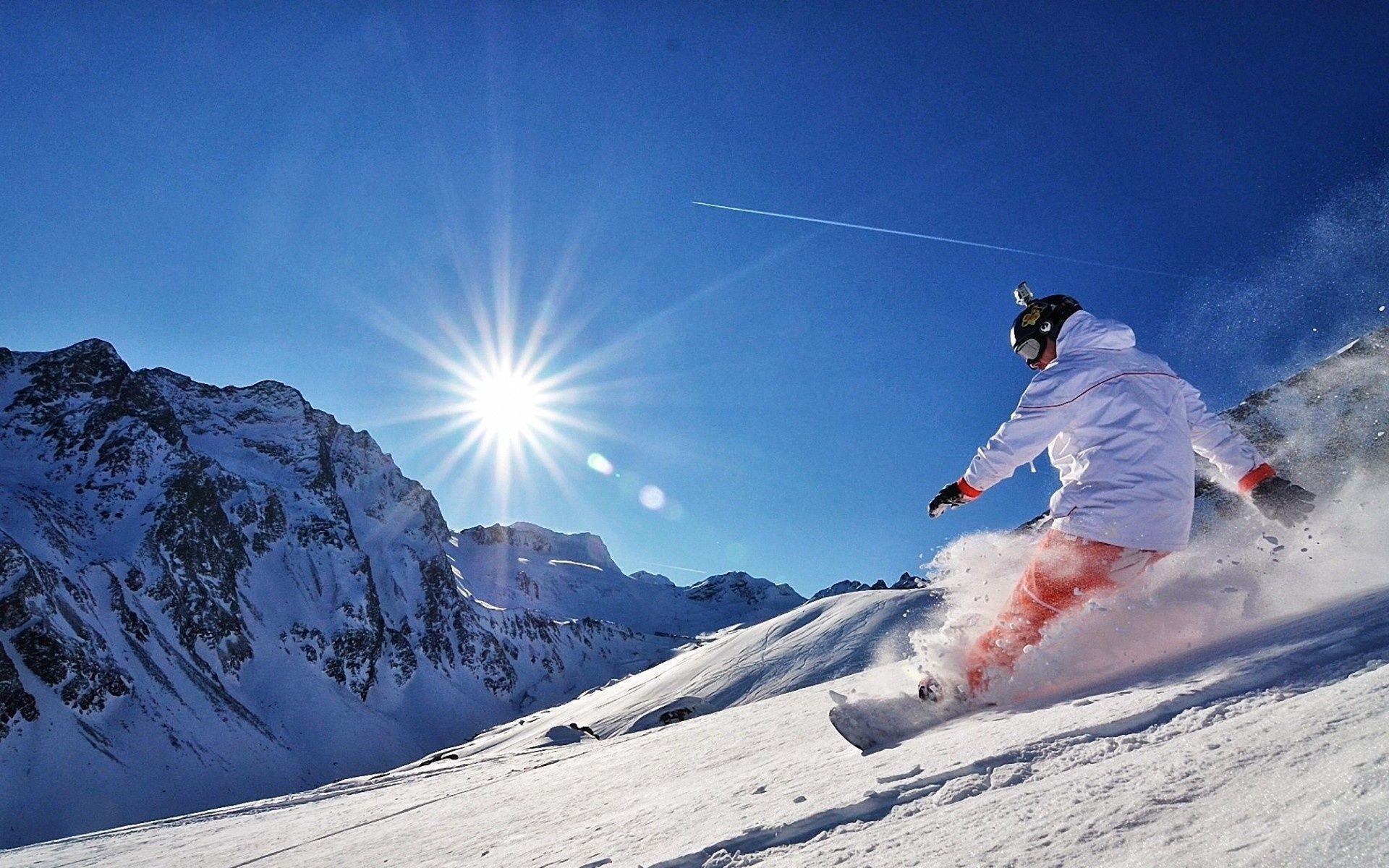 1920x1200 Computer Snowboarding Wallpaper