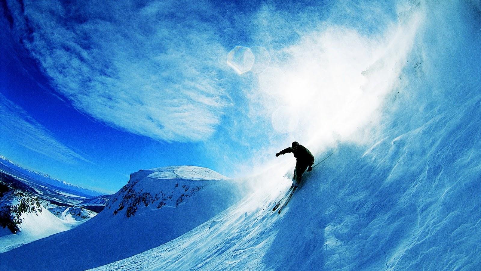 1600x900 Snowboarding Desktop Wallpaper