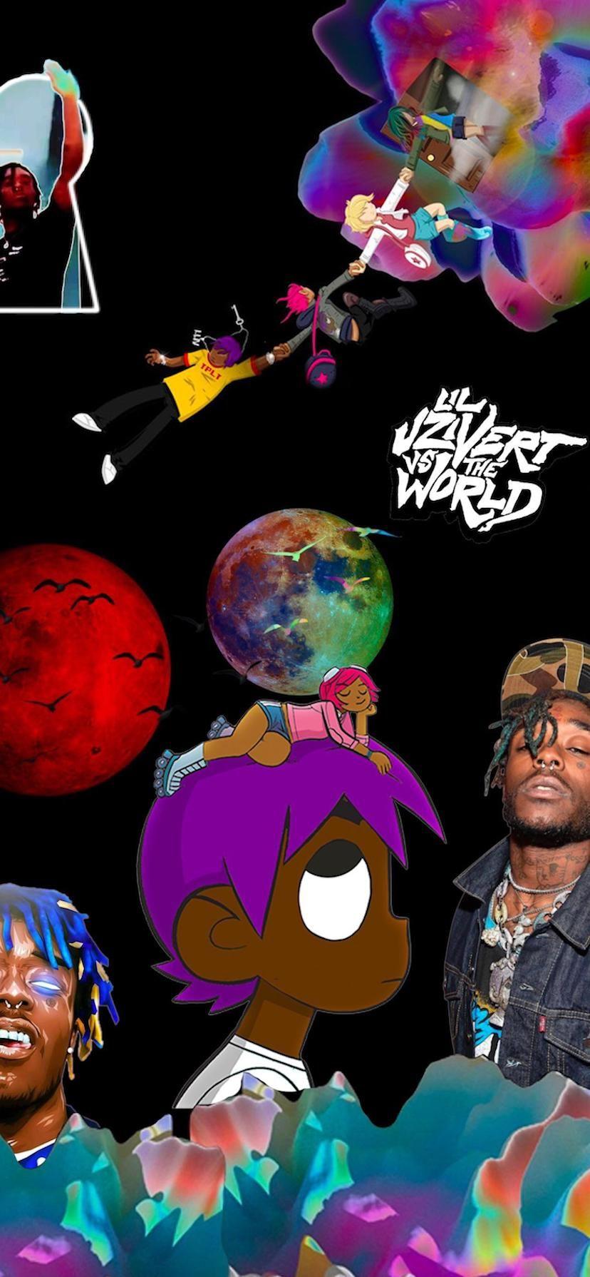 828x1790 Lil Uzi Vert iPhone Wallpaper