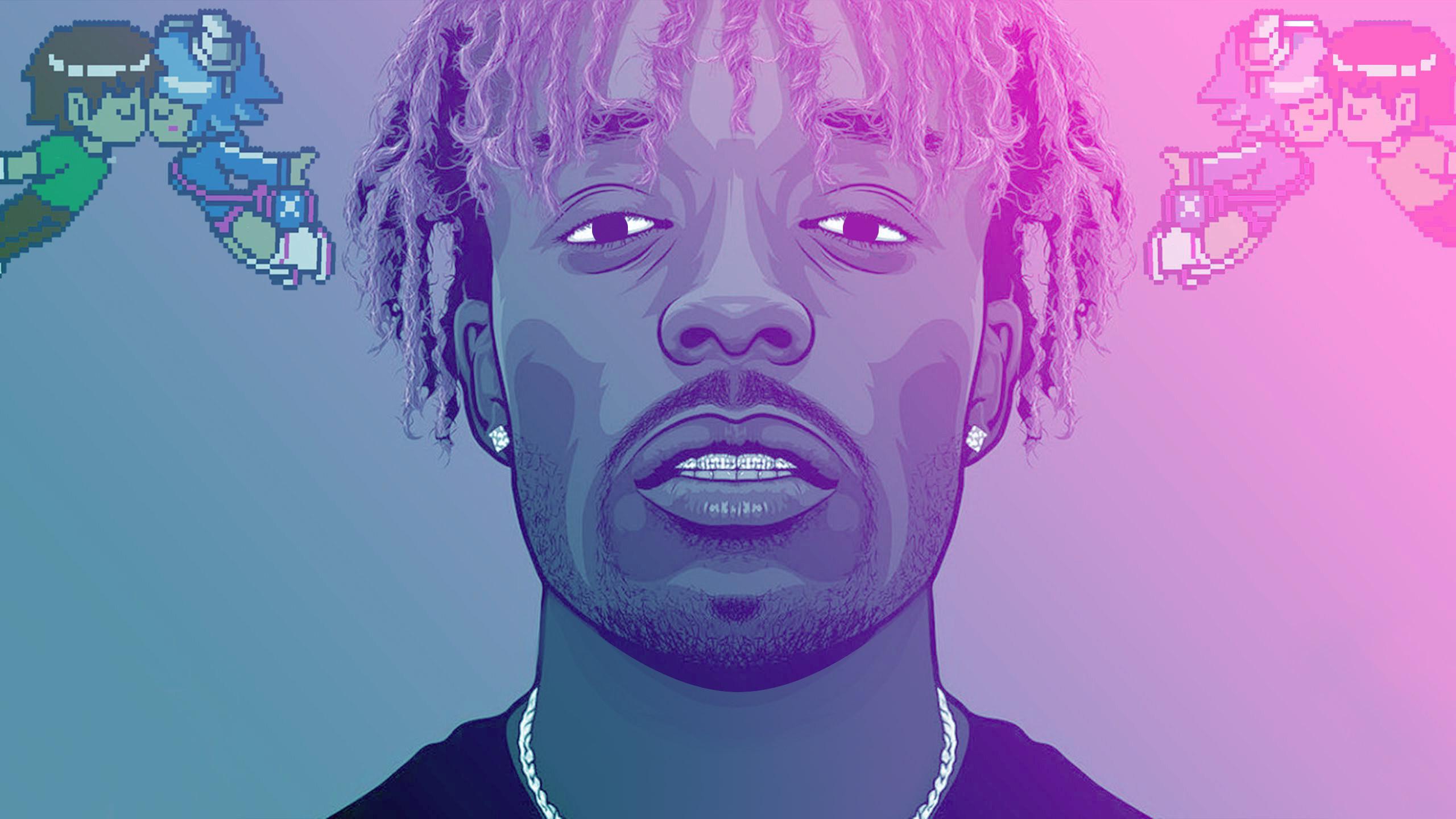 2560x1440 Lil Uzi Wallpaper