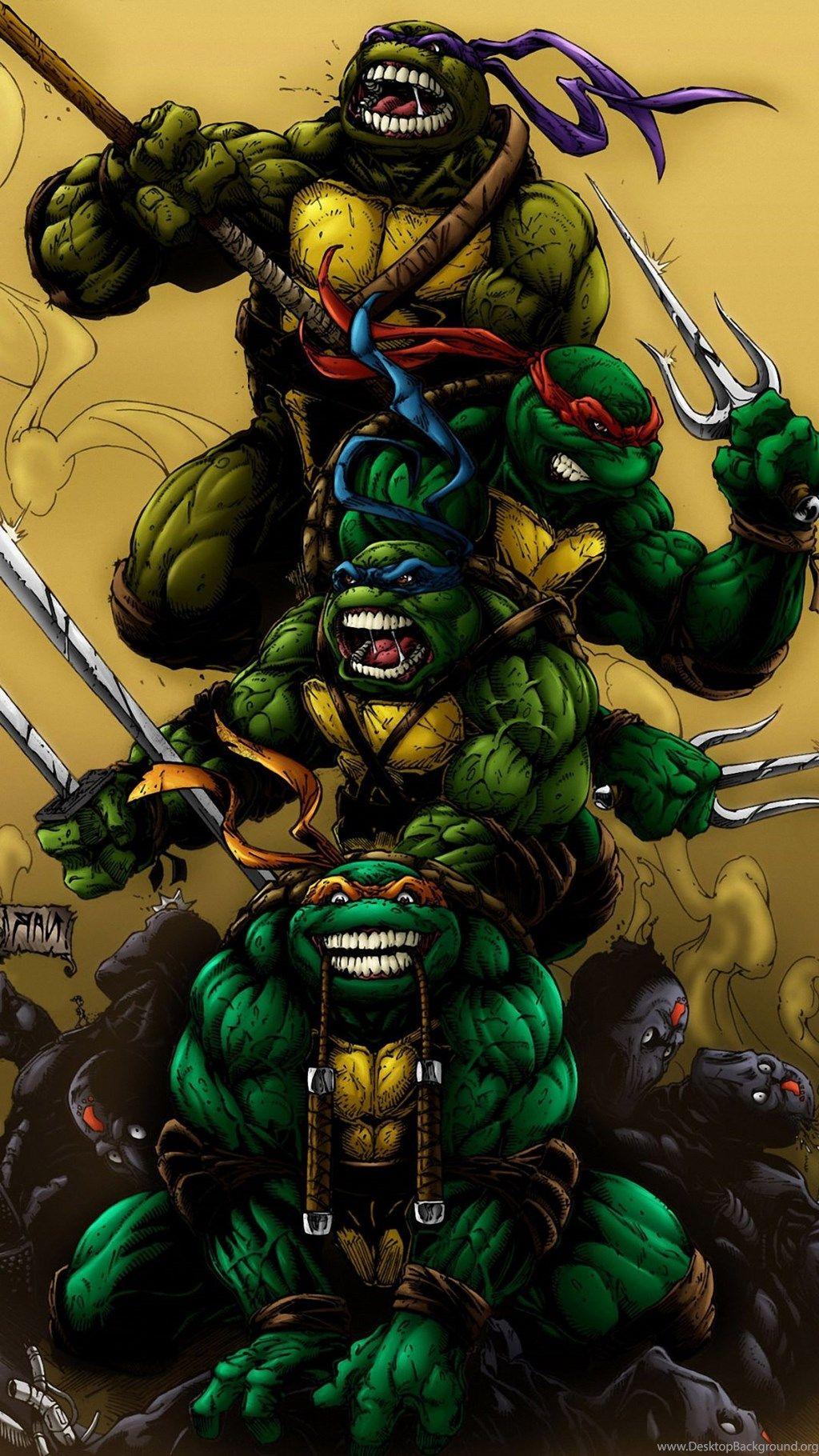 1024x1820 Teenage Mutant Ninja Turtles iPhone 6s Wallpaper HD Desktop Background