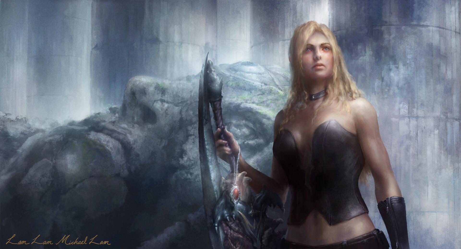 1920x1038 Trish (Devil May Cry)