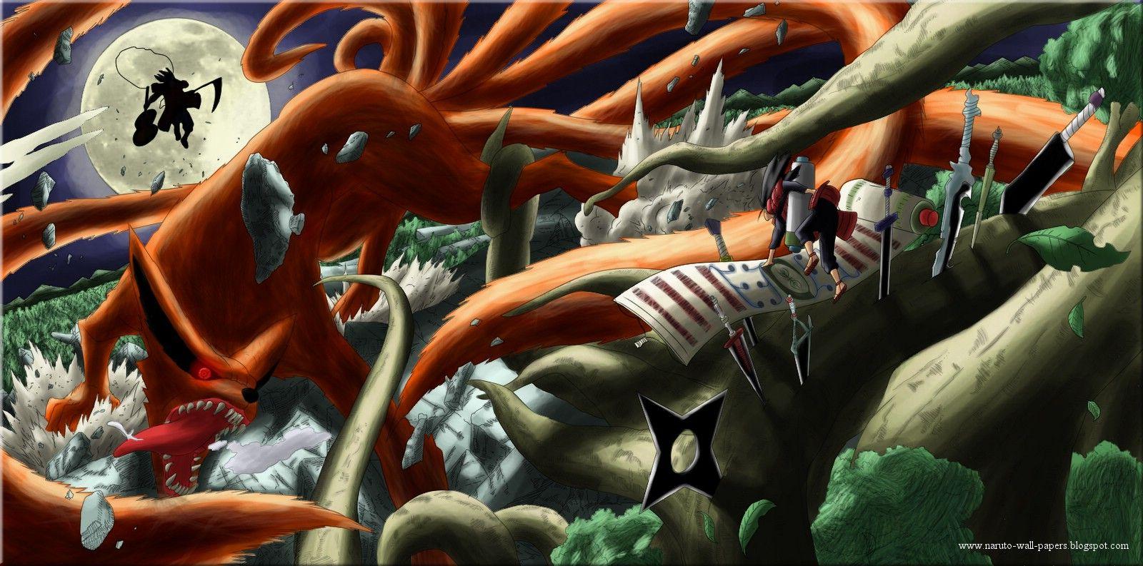 1600x793 Hashirama and Madara Wallpaper