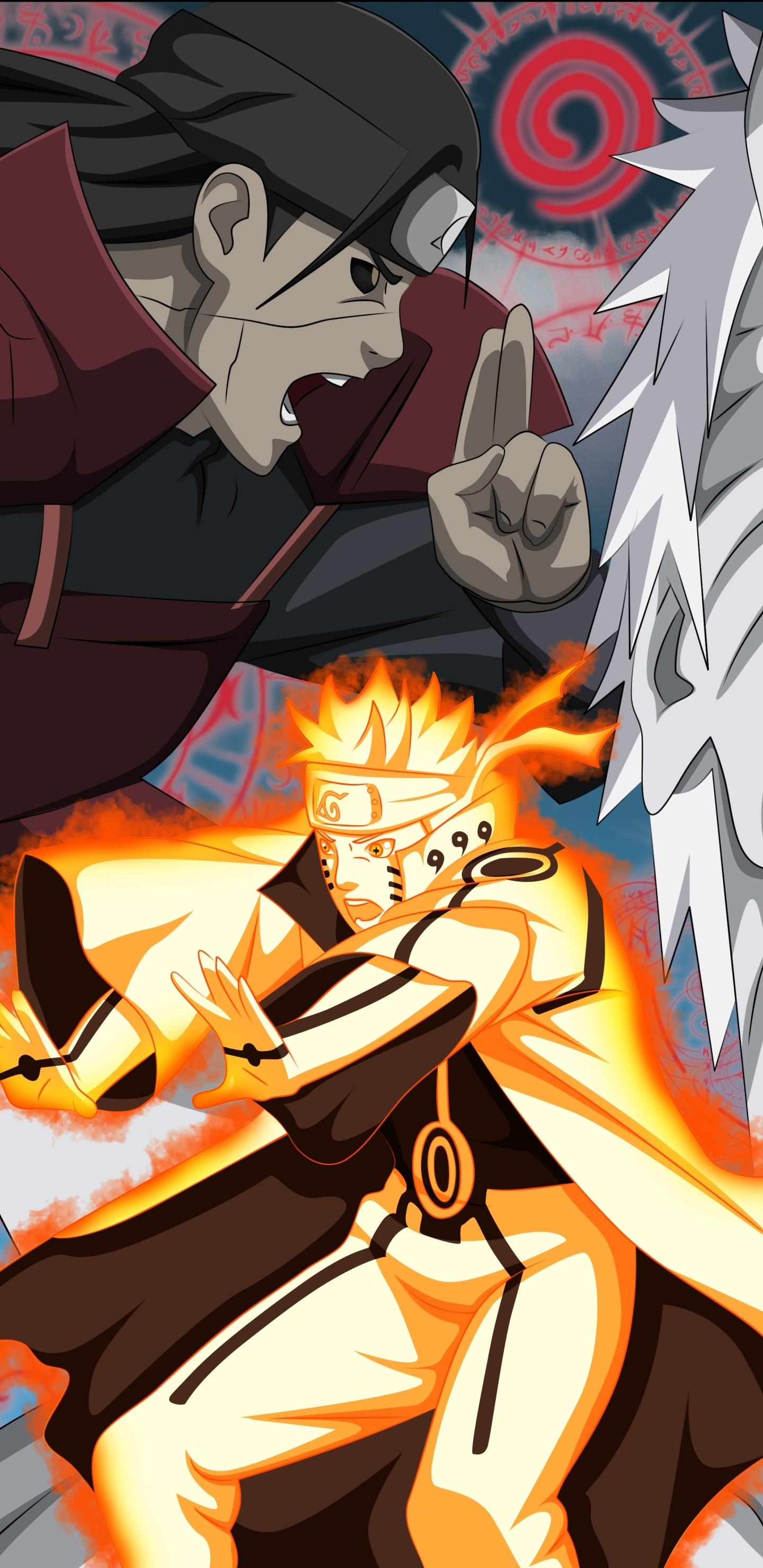1440x2960 Mobile wallpaper: Anime, Naruto, Sasuke Uchiha, Naruto Uzumaki, Hashirama Senju, Madara Uchiha, Obito Uchiha, 1129298 download the picture for free