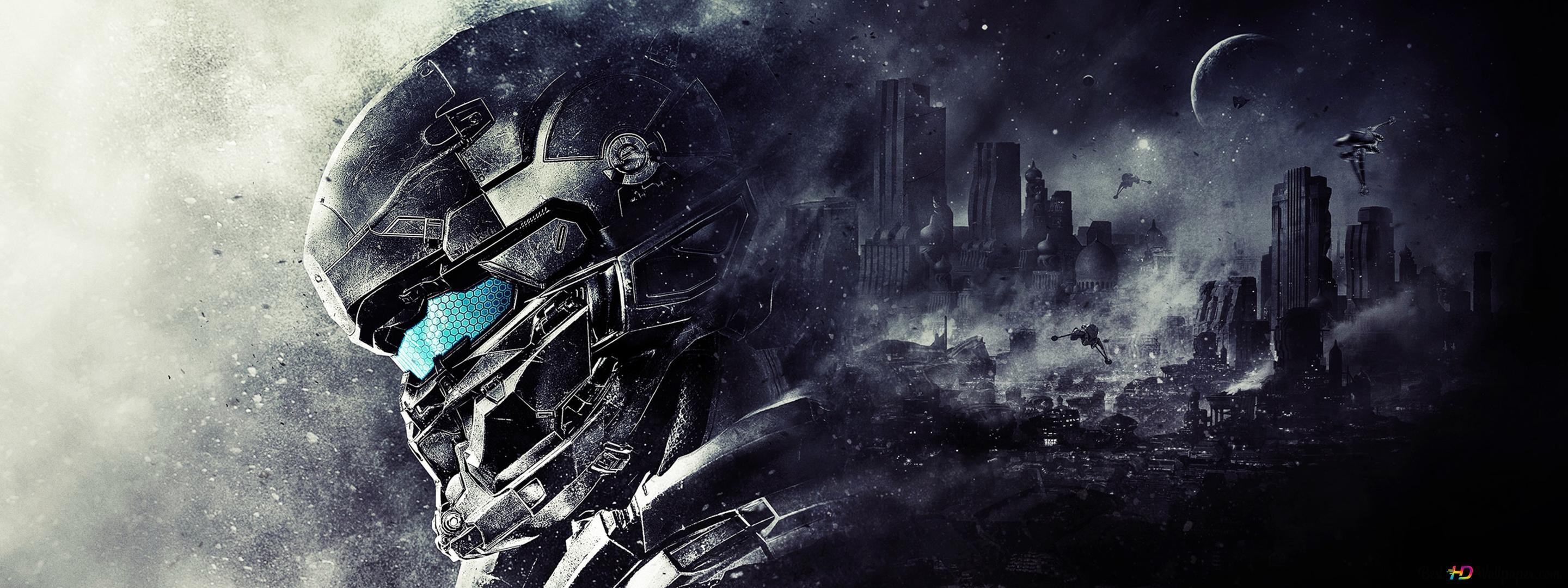 2880x1080 Halo 5 Guardians 4K Wallpaper Download