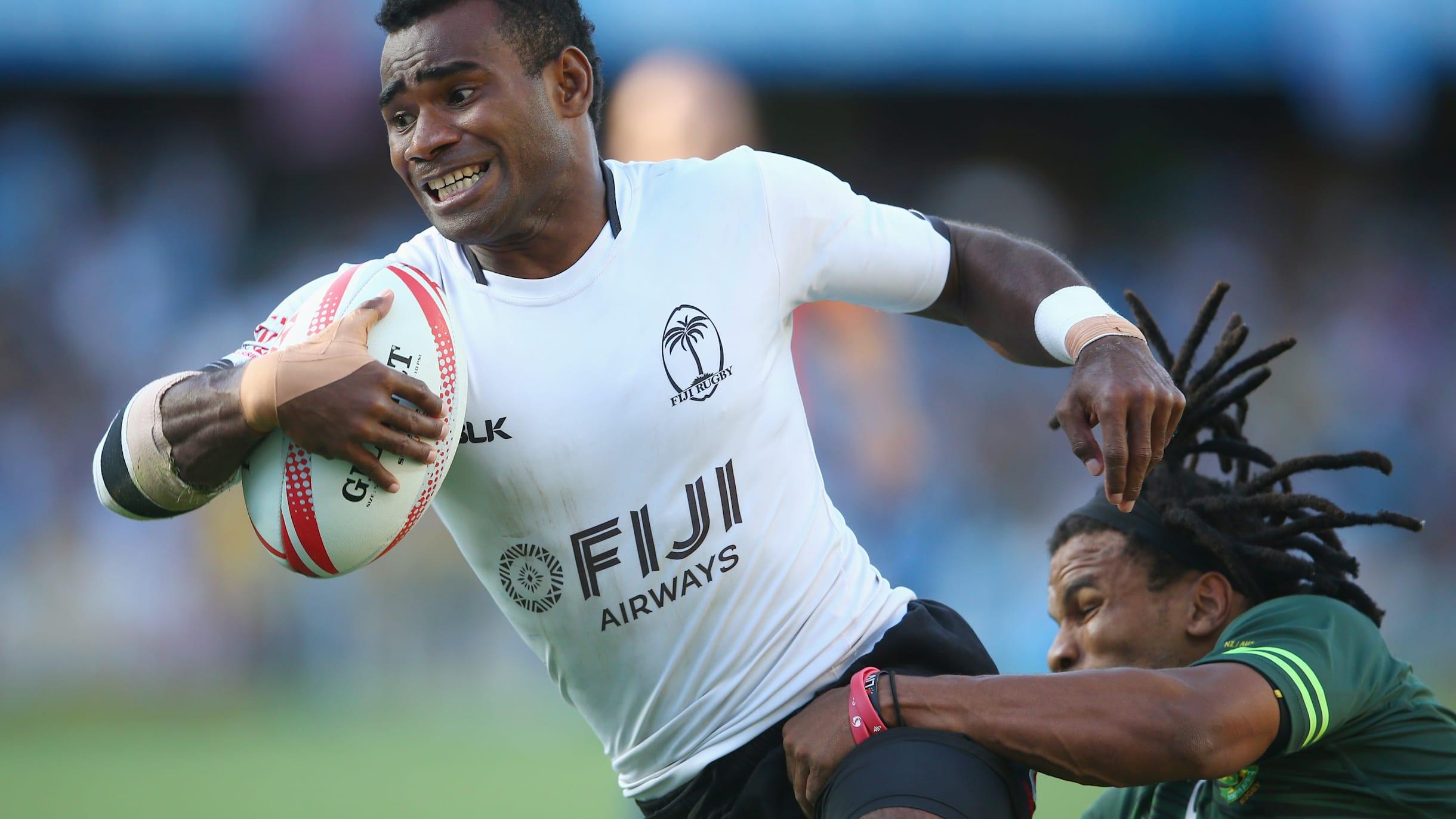 2440x1372 Fiji rugby star Jerry Tuwai reveals why he wrote 'knife' and 'fork' on his rugby boots
