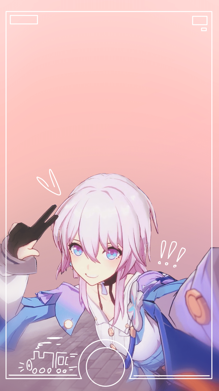 750x1334 March 7th Wallpaper! Honkai: Star Rail