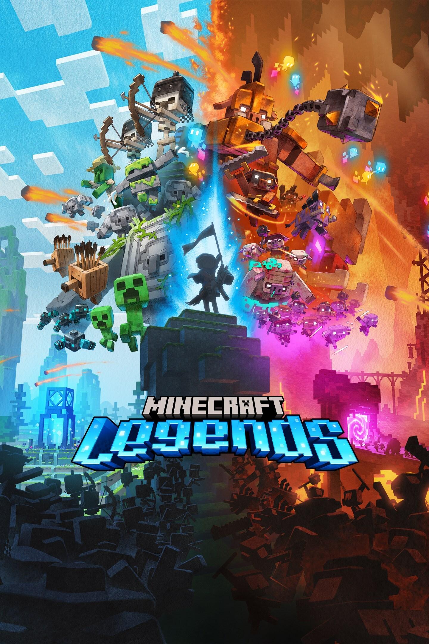 1440x2160 Minecraft Legends Box Shot for PlayStation 4