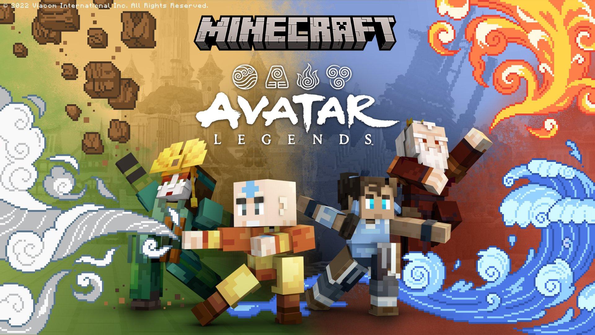1920x1080 NickALive!: Minecraft Announces Avatar: The Last Airbender Collaboration DLC