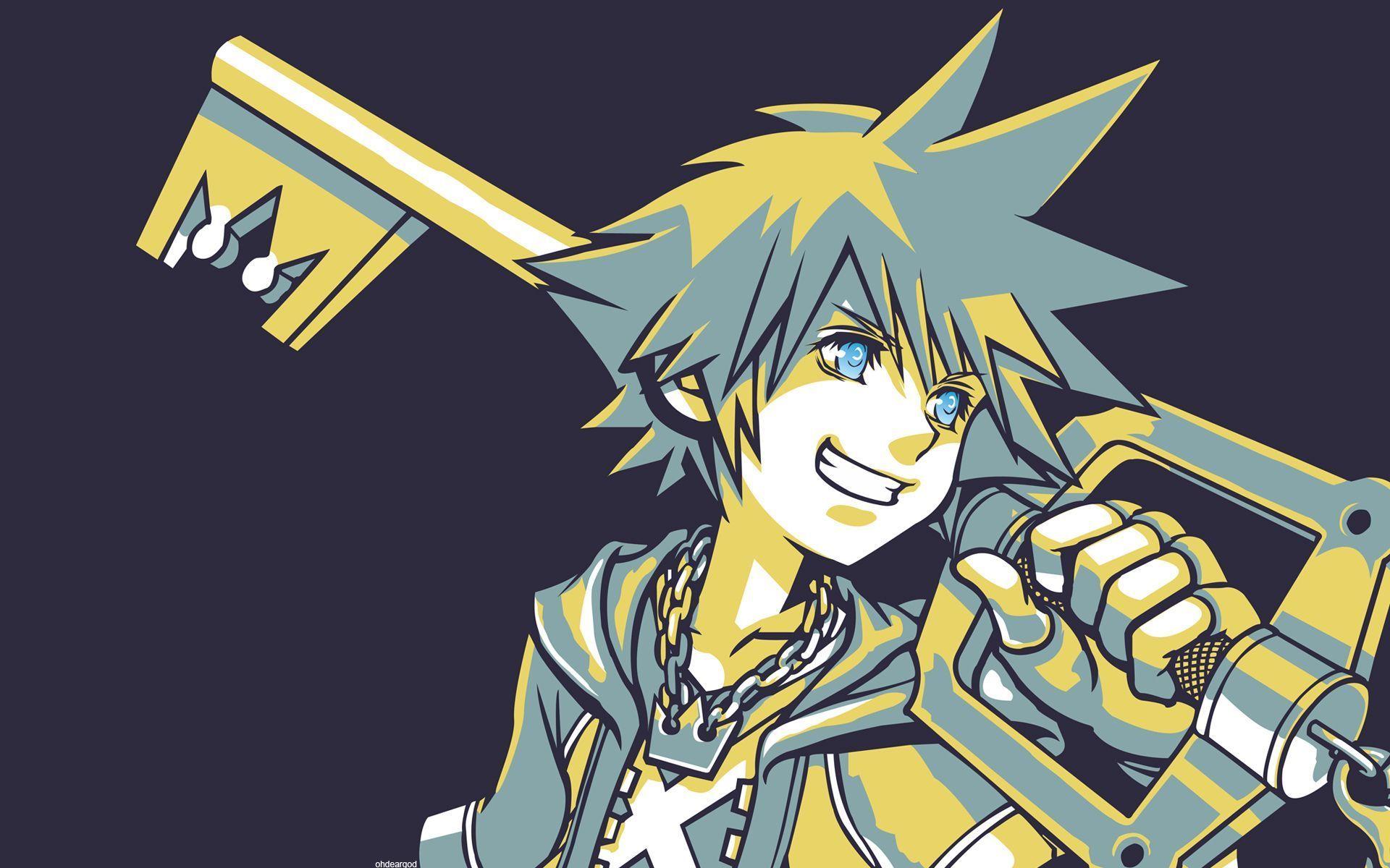 kingdom hearts 1 sora wallpaper