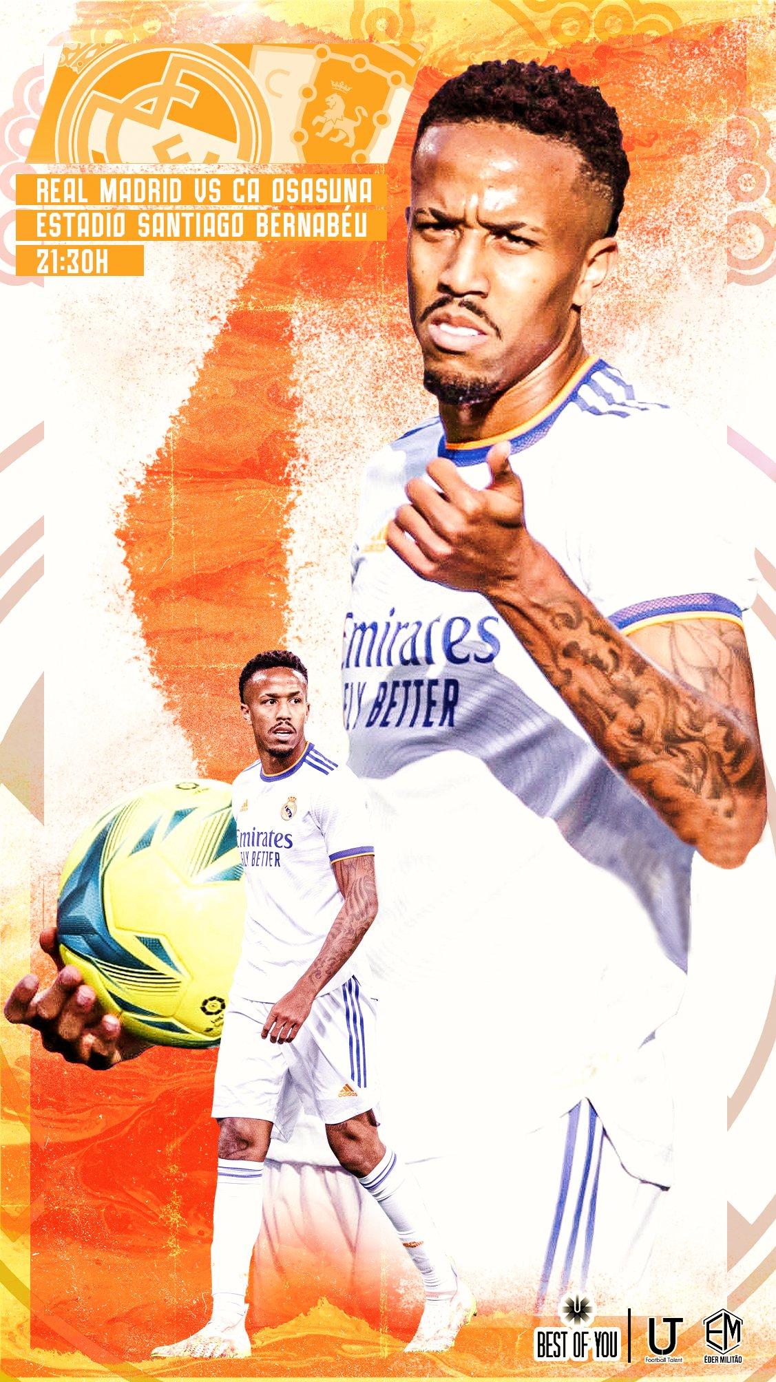1127x2008 Eder Militao 2022 Wallpaper