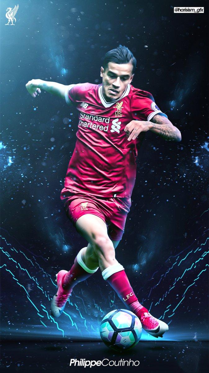 674x1200 Harisism -. Lockscreen Wallpaper #Liverpool # Coutinho #LFC #Anfield #YNWA