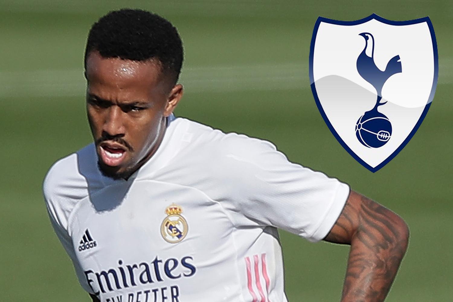 1500x1000 Tottenham Chase Real Madrid's Eder Militao With Jose Mourinho Keen On Out Of Favour Brazilian Defender. The US Sun